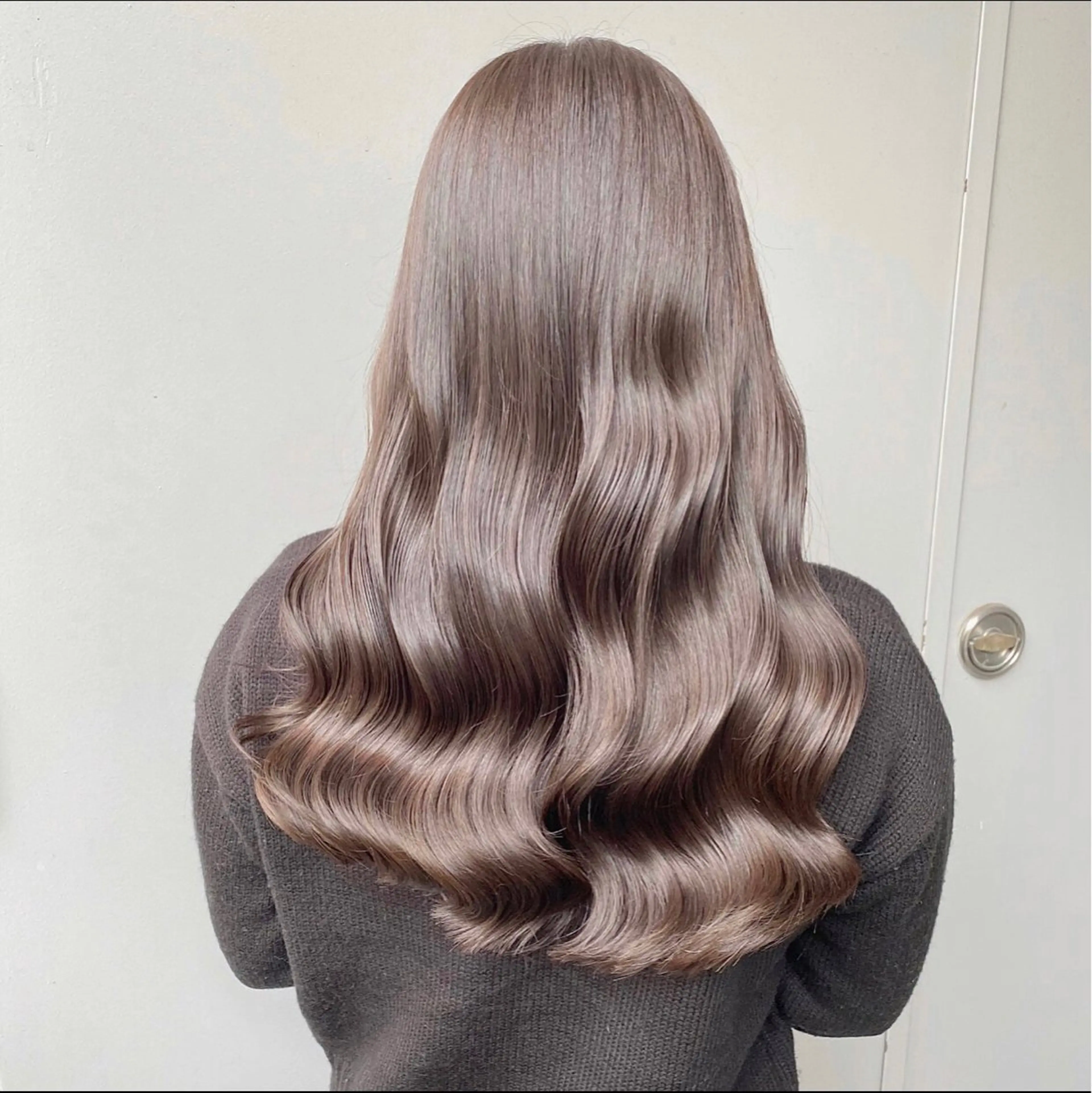 セミロング カラー ヘアアレンジ ヘアカラー トリートメント ヘッドスパ ヘアセット 公式🎠LAND 池袋店🎠のヘアスタイル