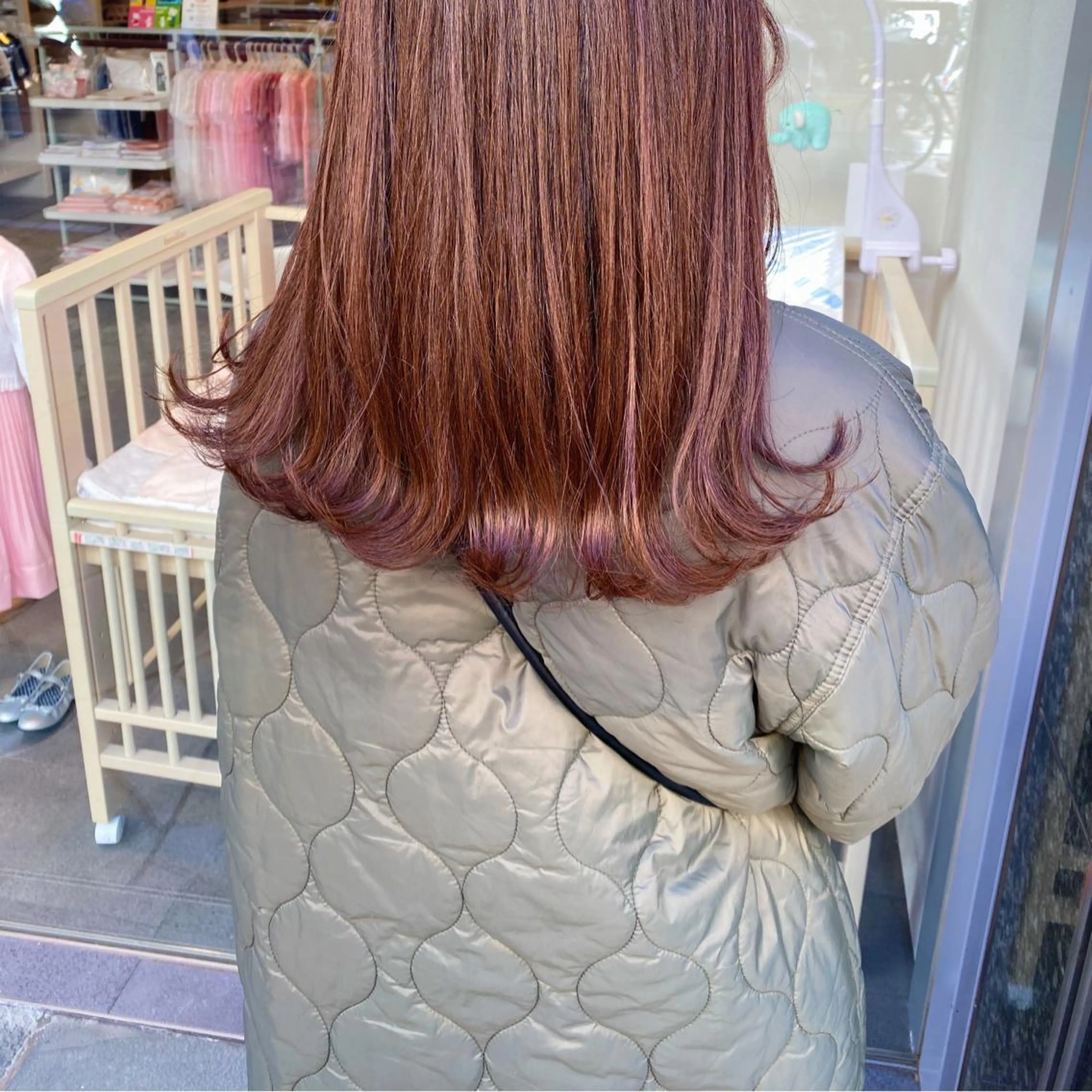 セミロング カラー カット ヘアカラー マンツーマン半個室 tamuraのヘアスタイル