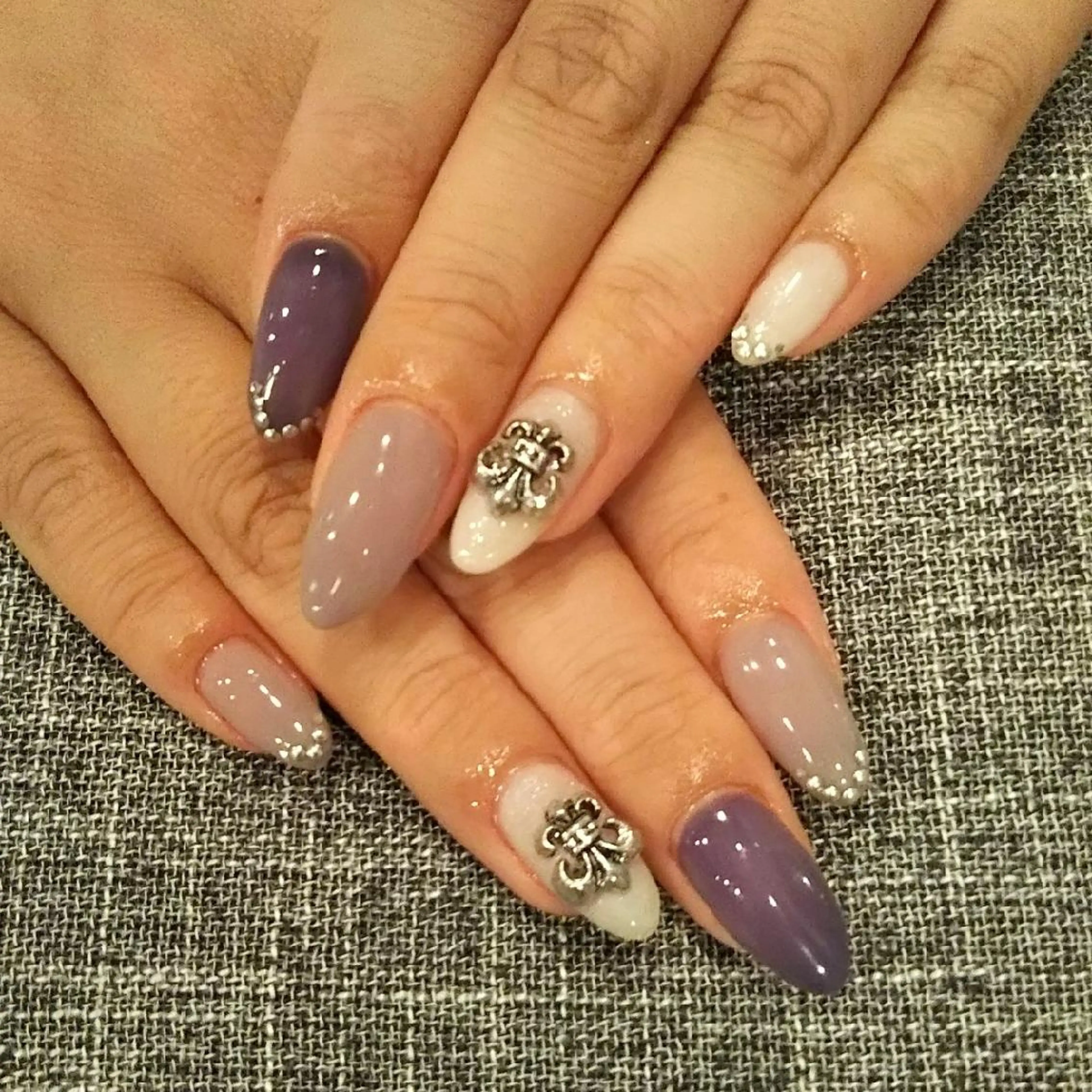 ネイル パープル private salon mieのネイルデザイン