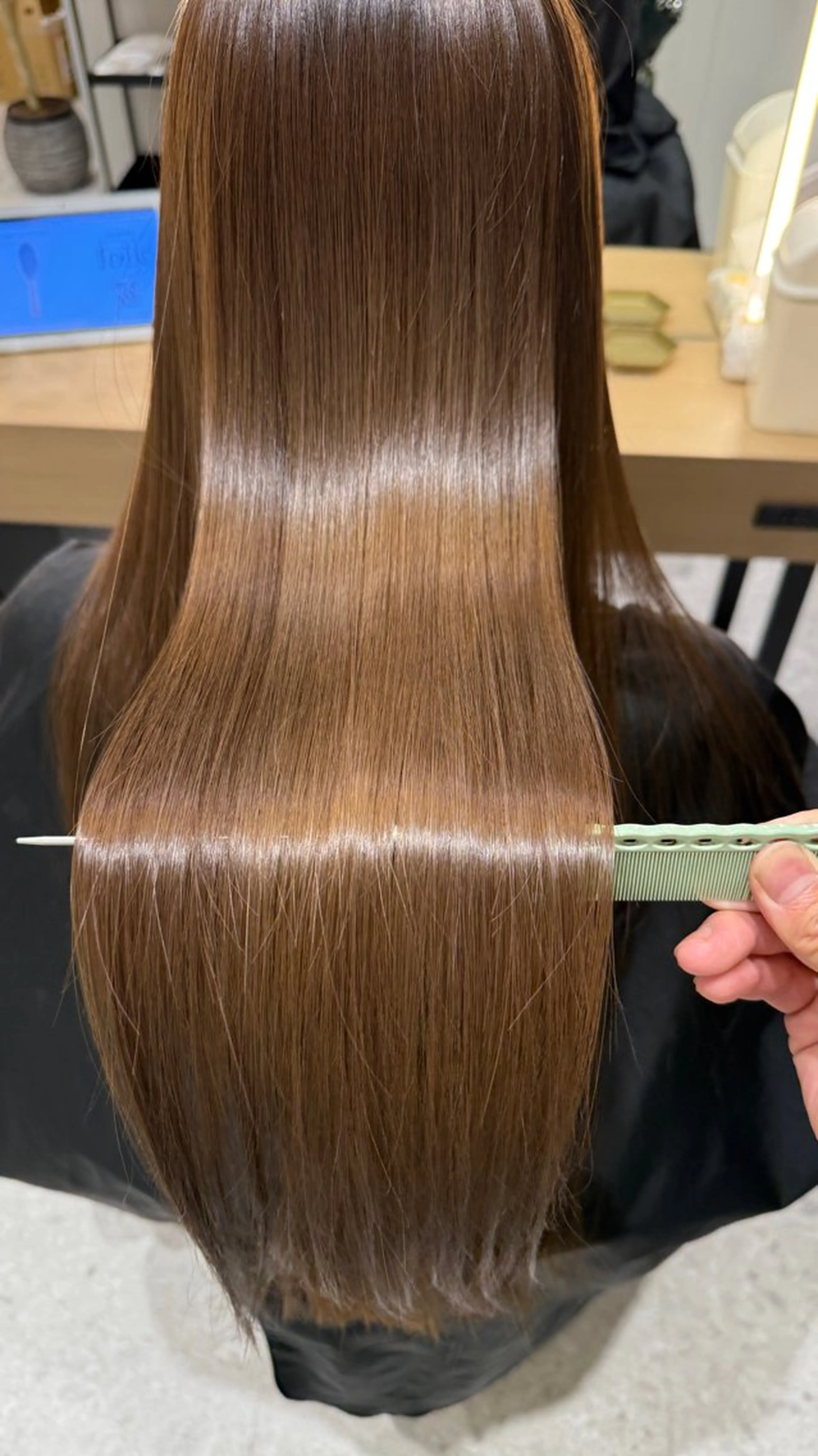 ロング カット 縮毛矯正 SALOWIN高崎所属・縮毛矯正・髪質改善 鈴木悠太/当日OK✨のヘアスタイル