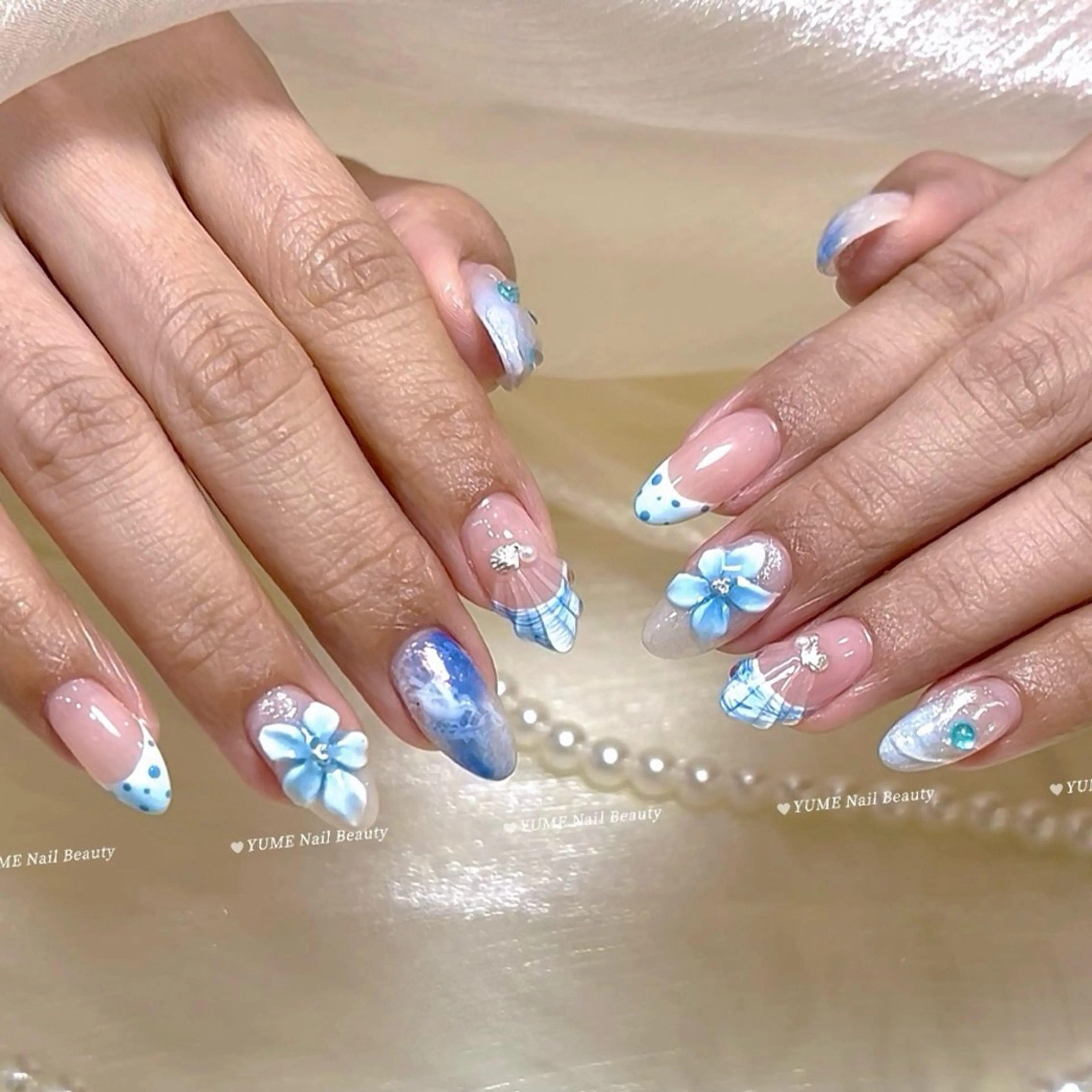 ミディアム YUME Nail Beautyのネイルデザイン