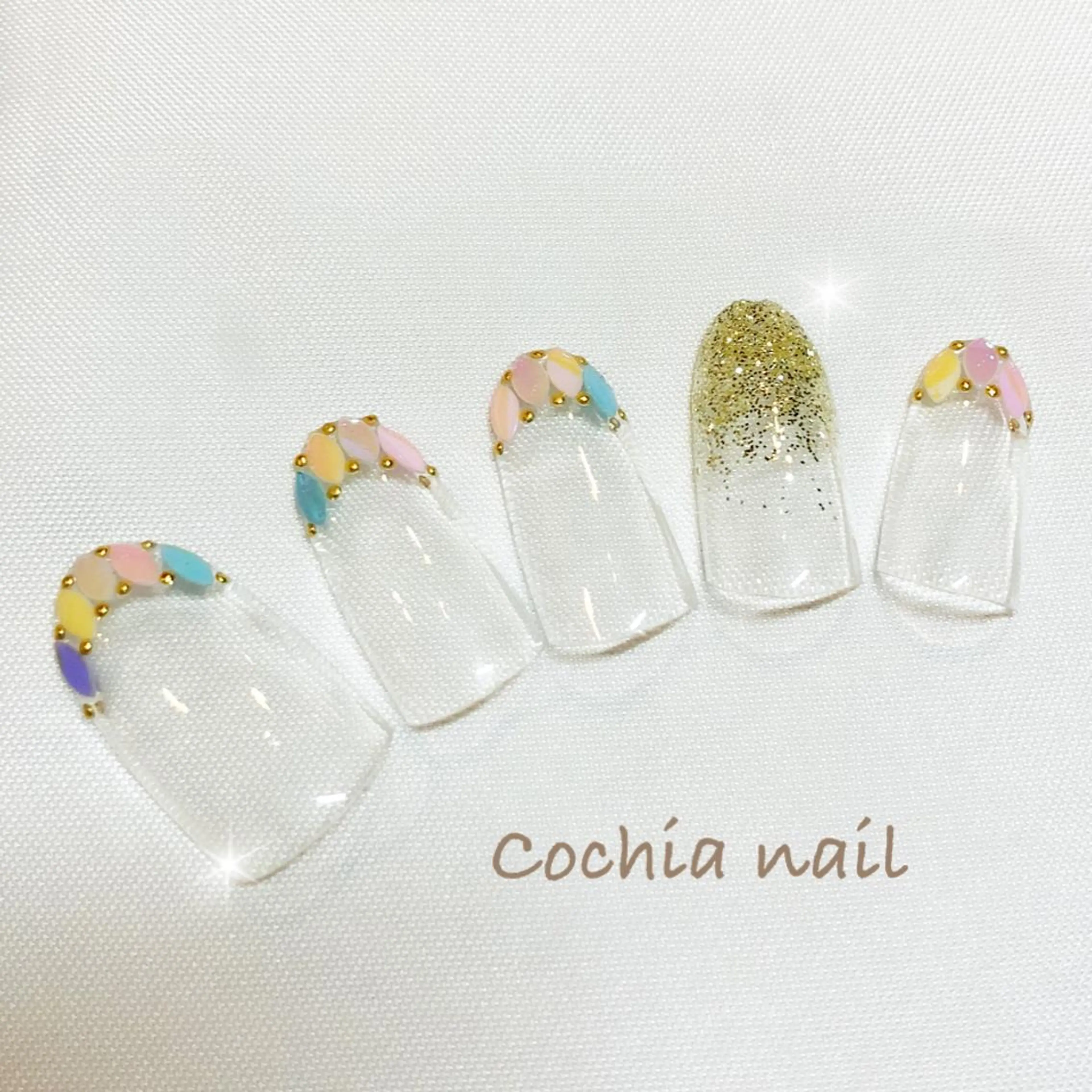 ネイル ハンドネイル ☆Cochia nail☆のネイルデザイン