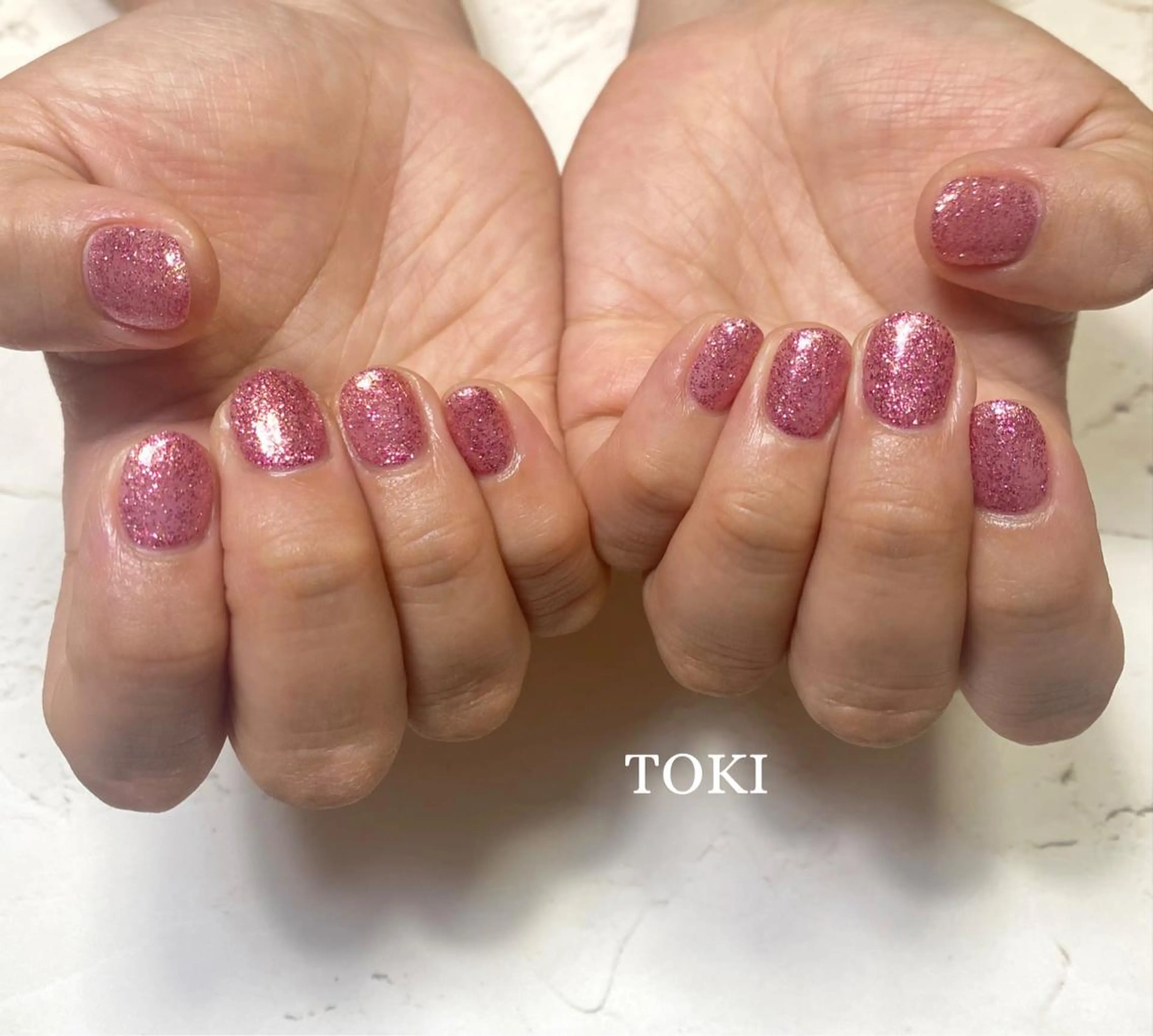 ネイル フラッシュネイル ワンカラーネイル nailsalon TOKIのネイルデザイン