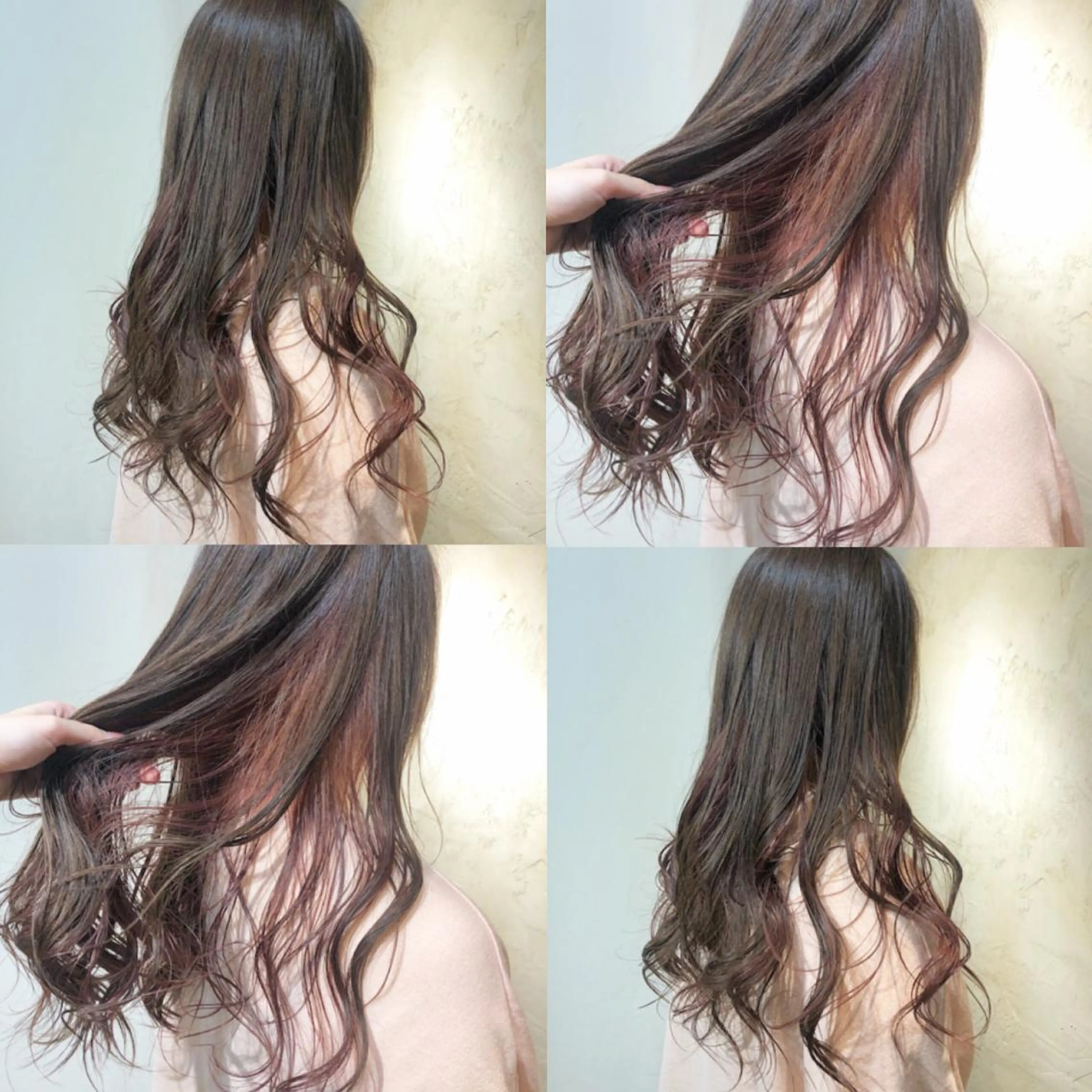 ロング sano sayakaのヘアスタイル