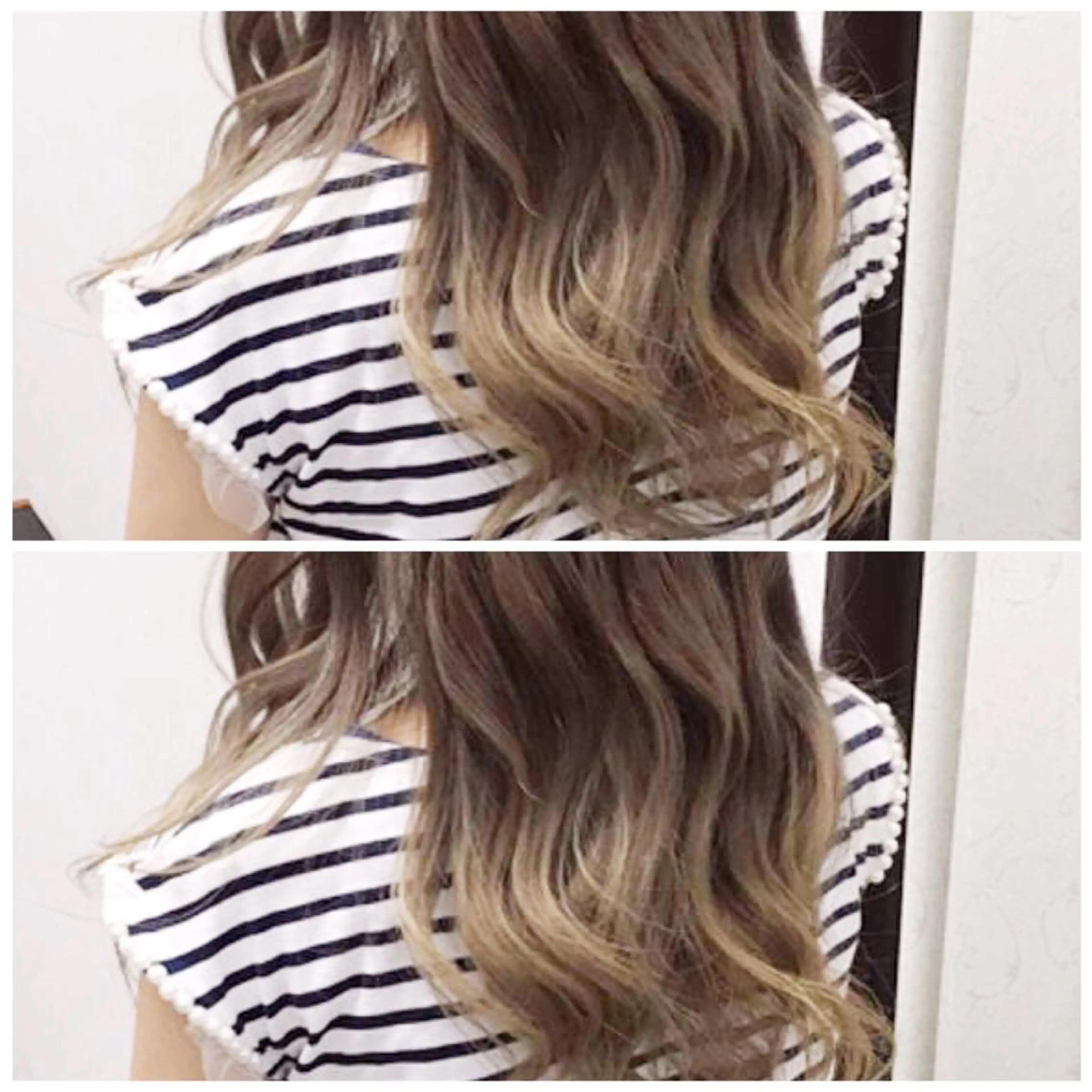 ロング カラー グラデーションカラー ヤナ マネージャーのヘアスタイル