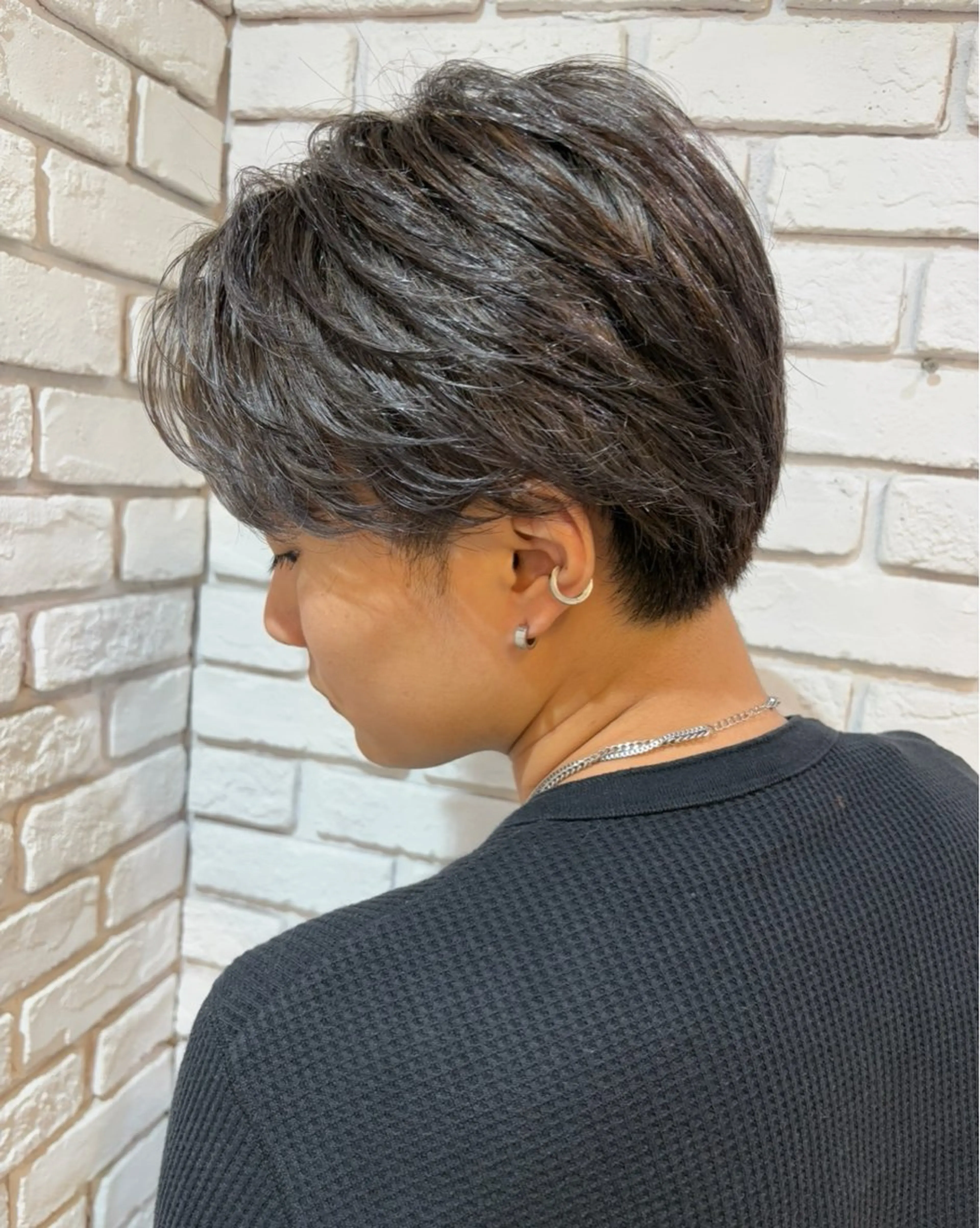 【メンズ限定】🔥フェザーパーマ&カット8800円🔥ダメージケア処理付きの写真