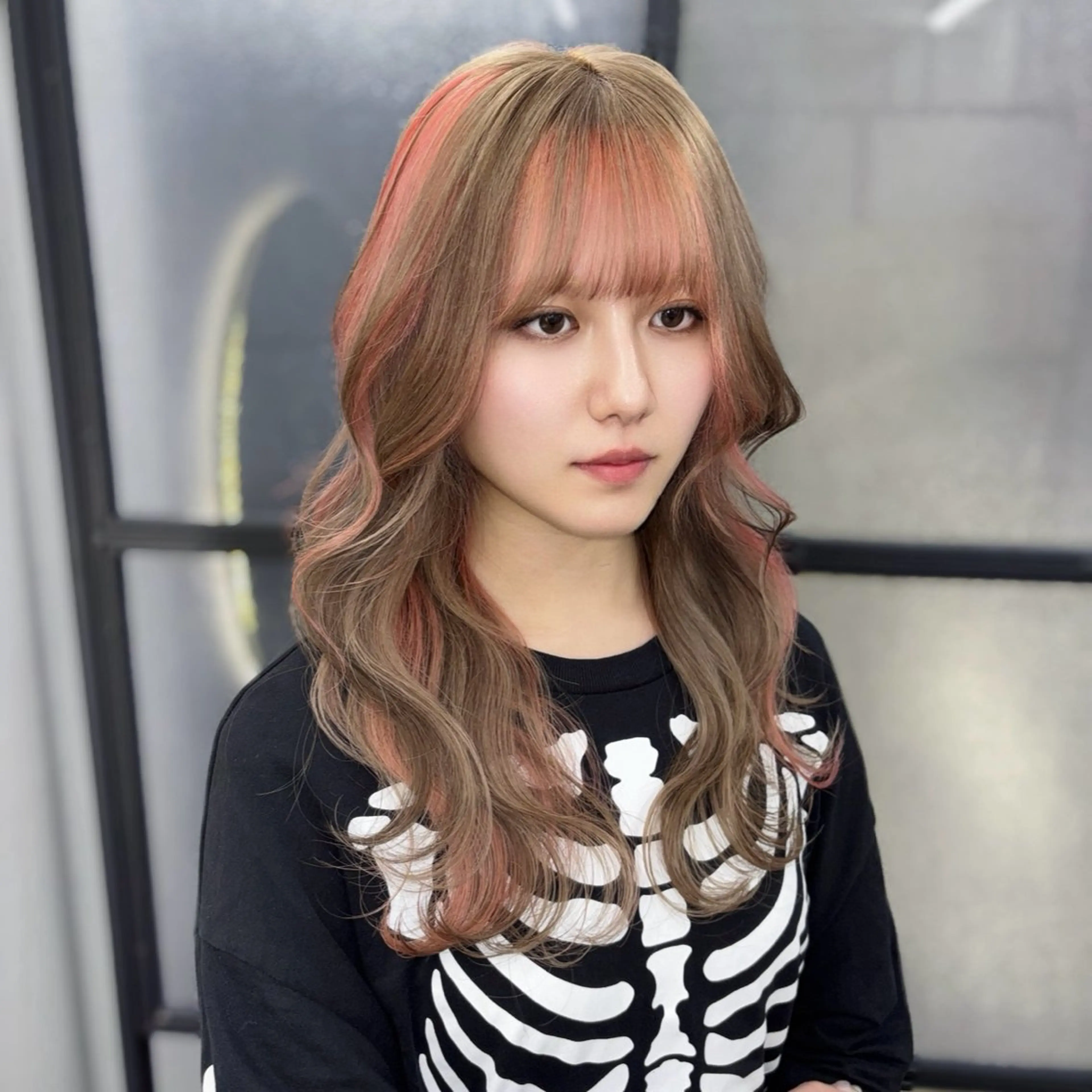 ロング カラー ヘアカラー Ren. 🦋デザインカラーのヘアスタイル