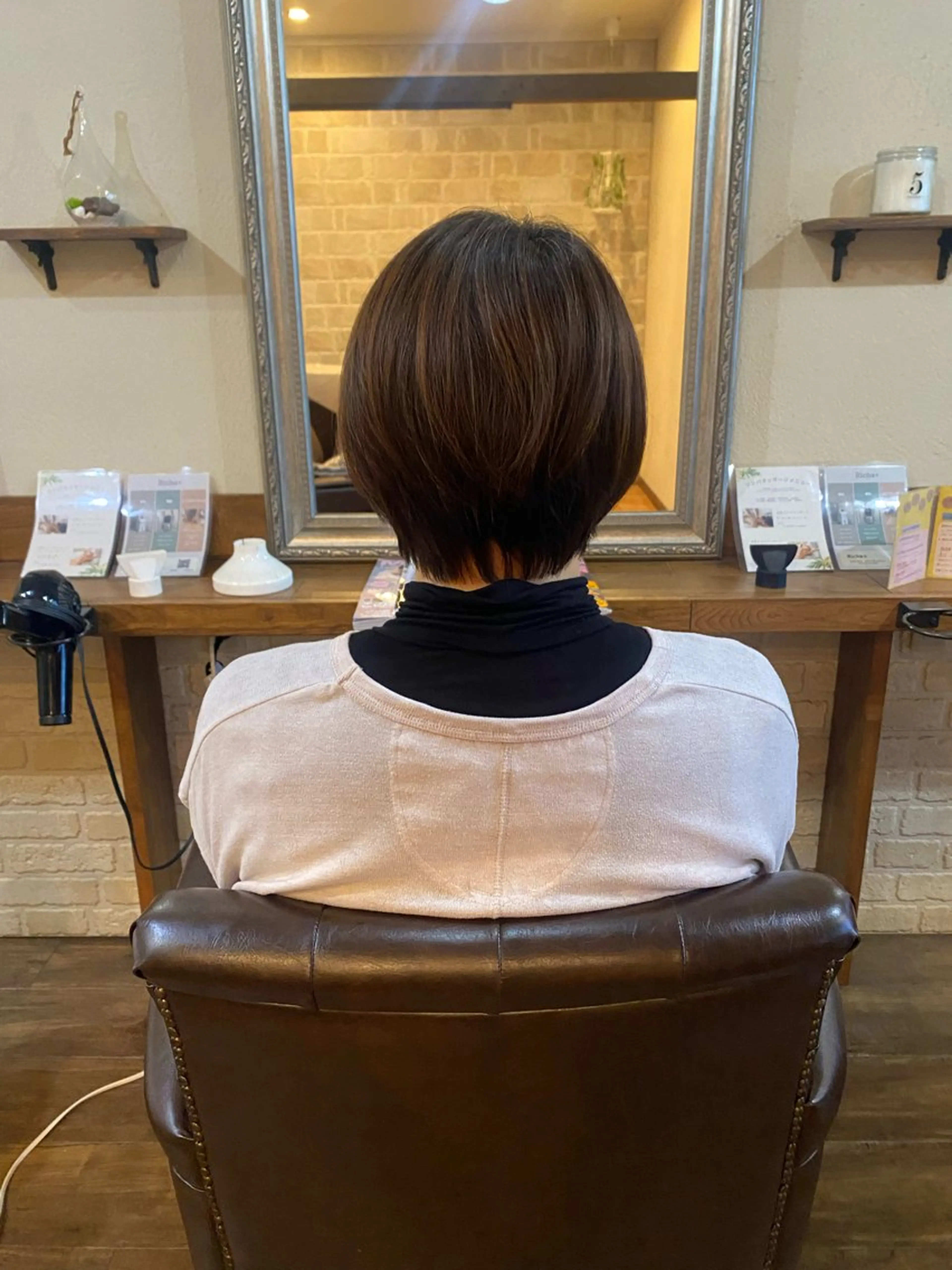 ショート Hair & Eyelash Riche所属・肥田 夕蘭のヘアスタイル