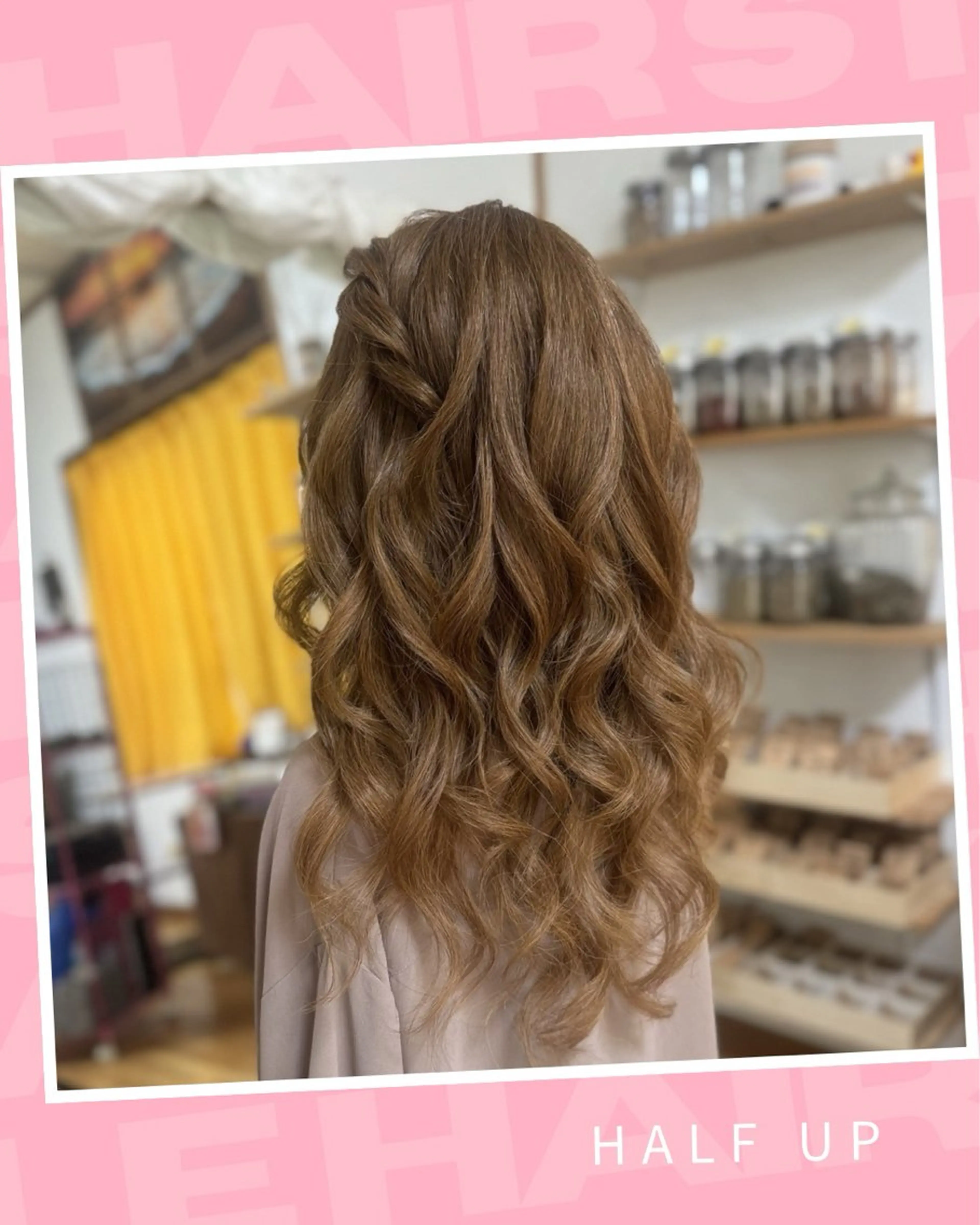 セミロング ヨシンモリ 韓国風ヘア ヘアセット Yamauchi natsumiのヘアスタイル