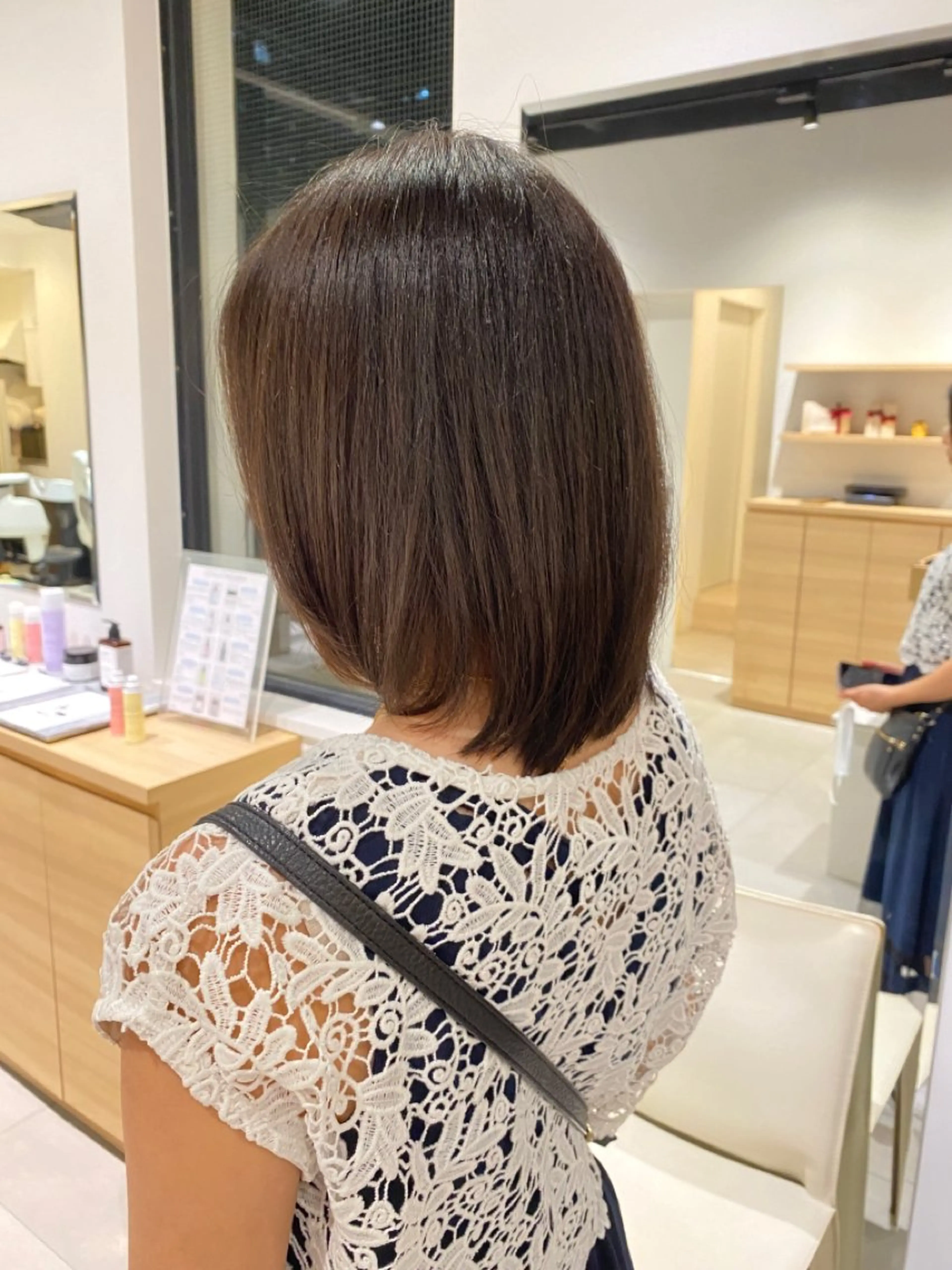 ミディアム ボブ 井戸上 颯太のヘアスタイル