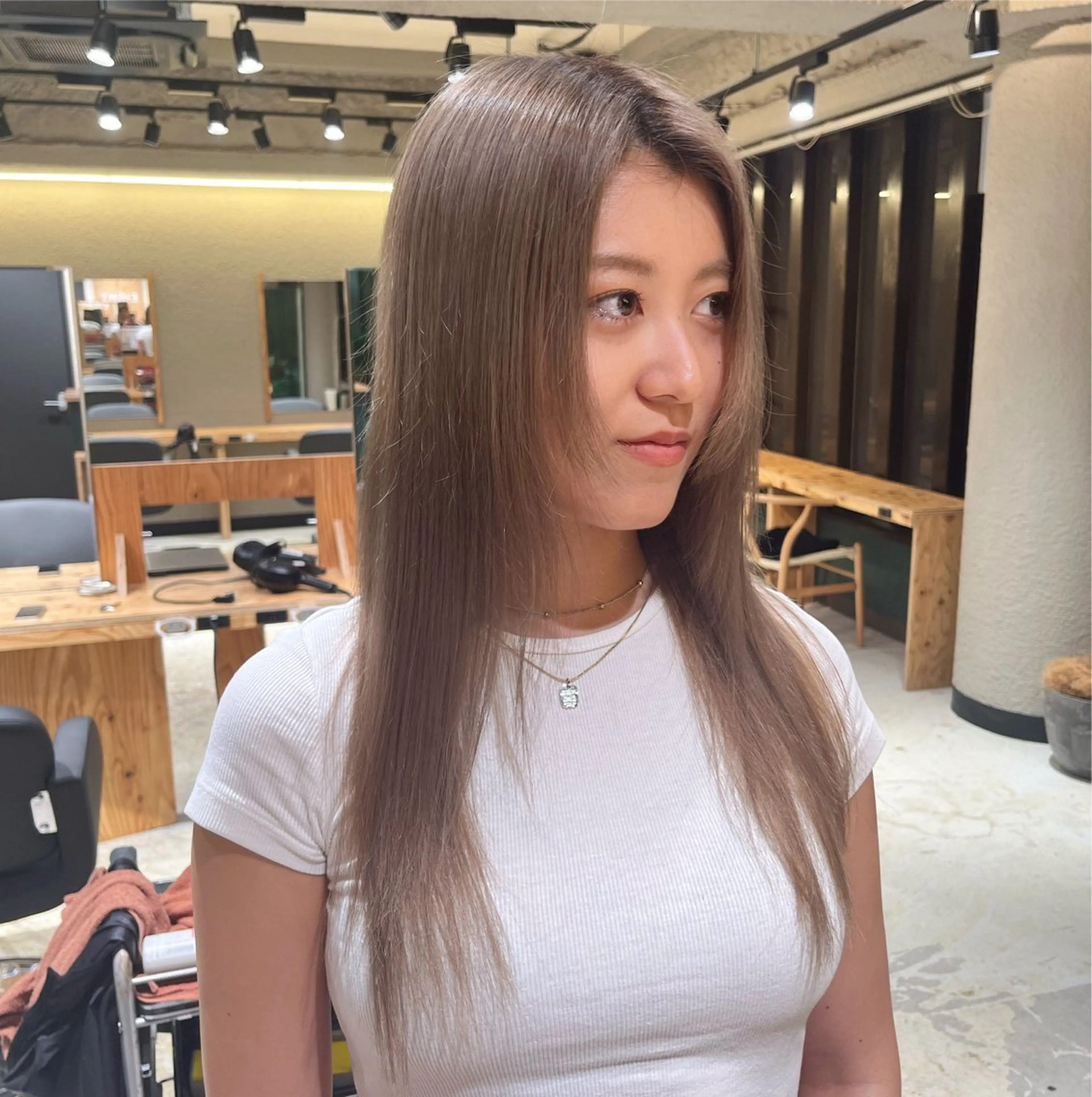 セミロング 🏅EIGHT難波/ 【店長】タモツのヘアスタイル