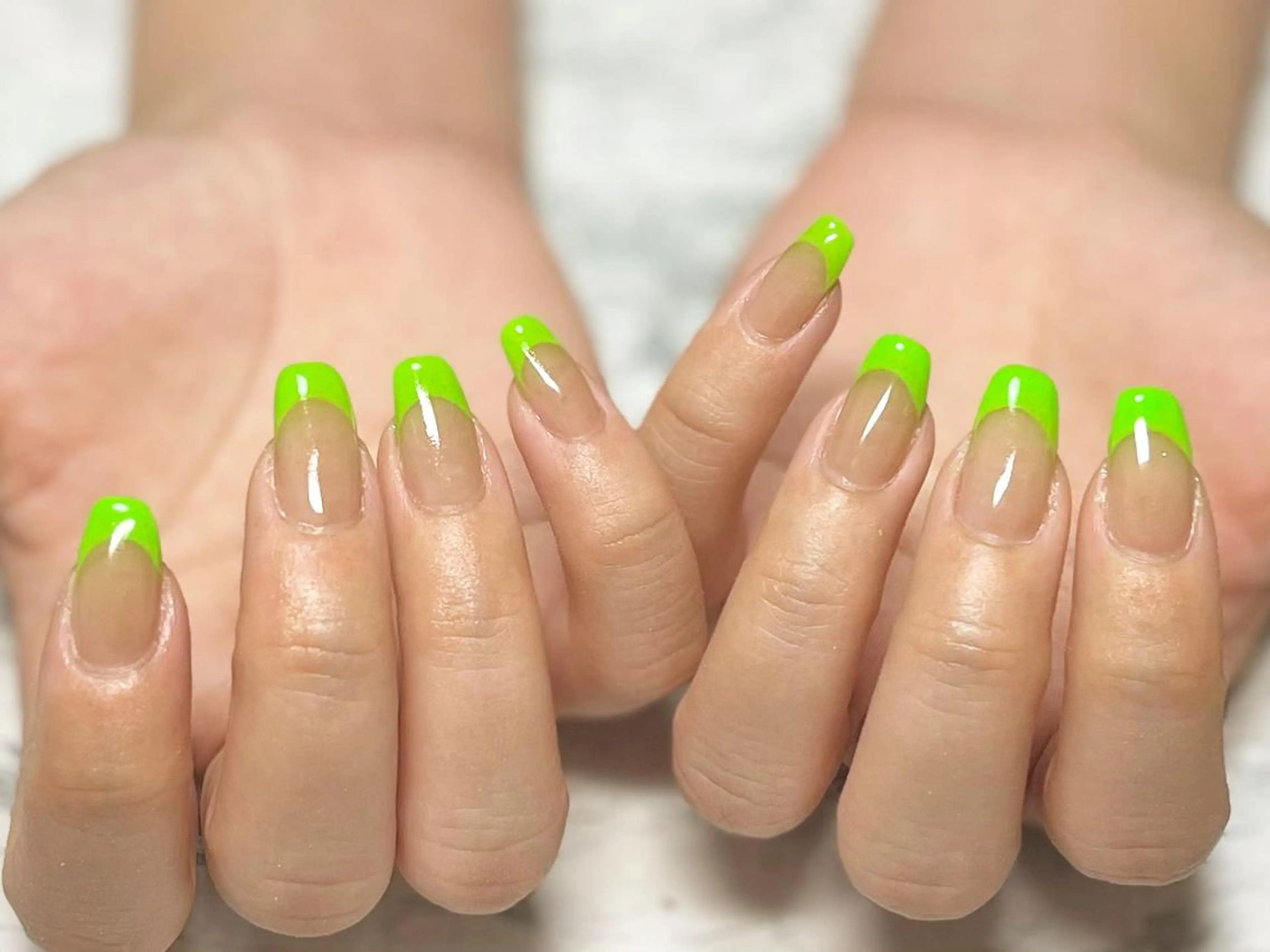 ネイル フットネイル フレンチネイル ニュアンスネイル シンプルネイル 春ネイル ハンドネイル nail fufla ♡yamane♡のネイルデザイン