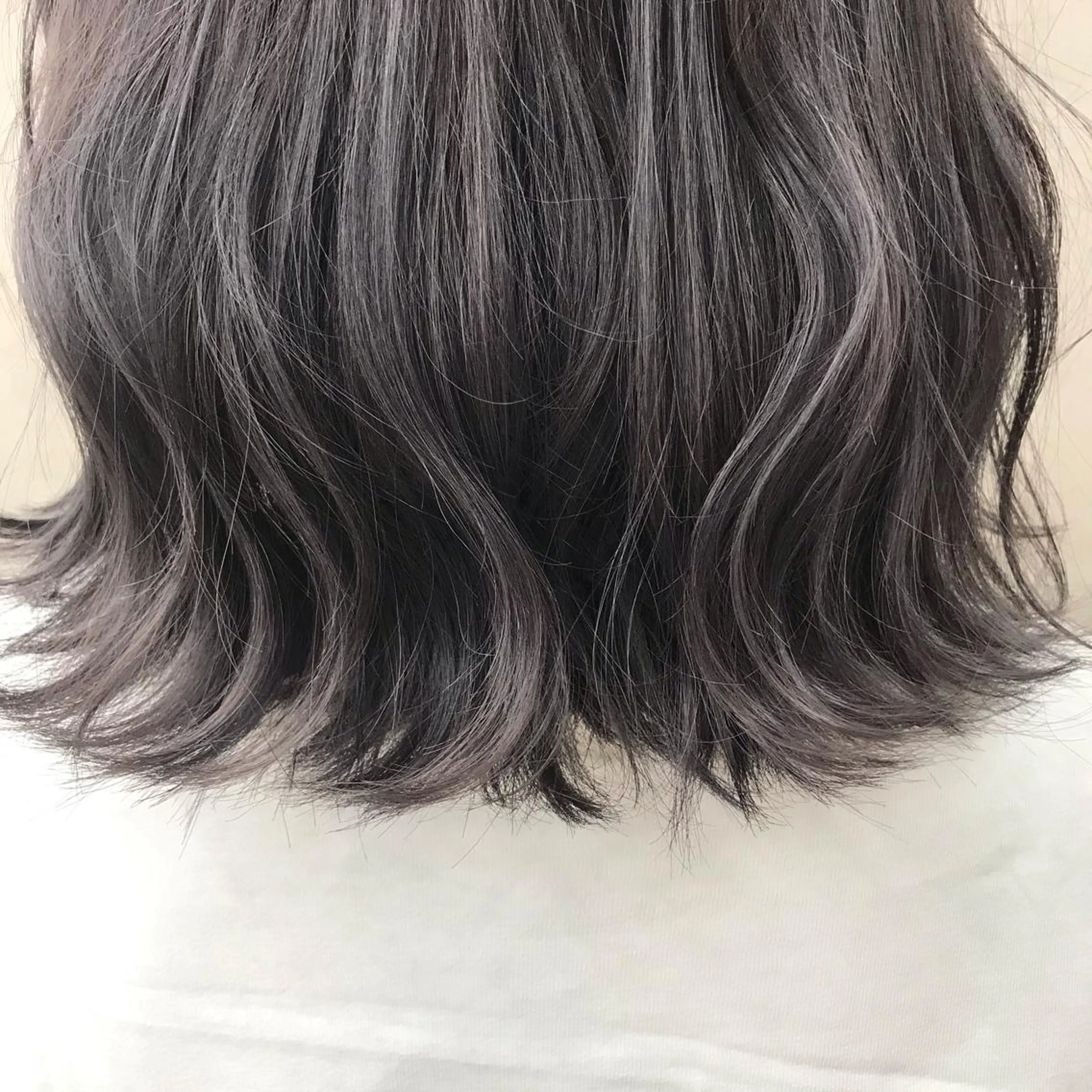 ミディアム カラー ヘアアレンジ ヘアカラー トリートメント mai🍑暖色カラー /レイヤー💖のヘアスタイル