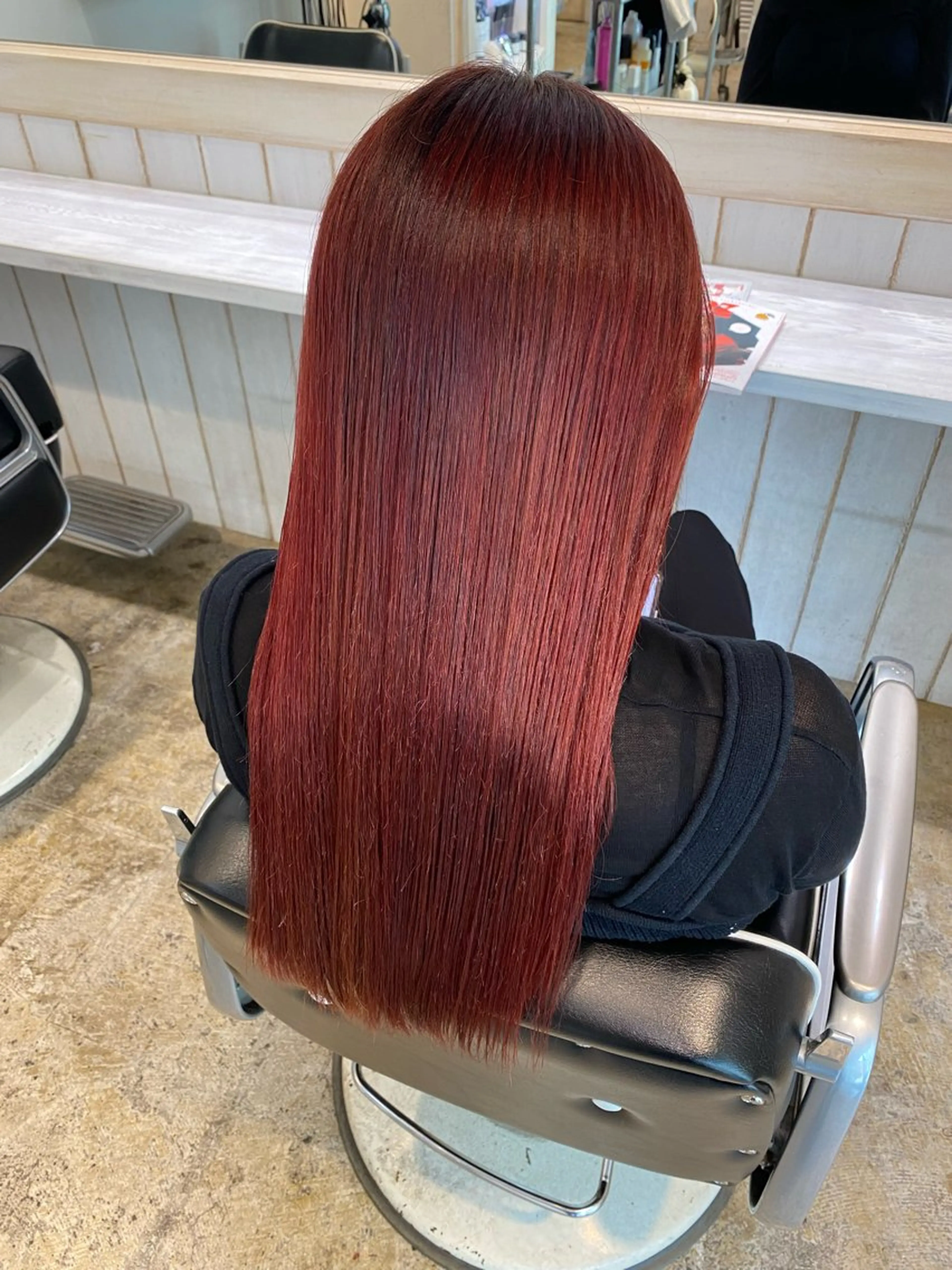 ロング カラー トリートメント flamingo🦩 マナのヘアスタイル