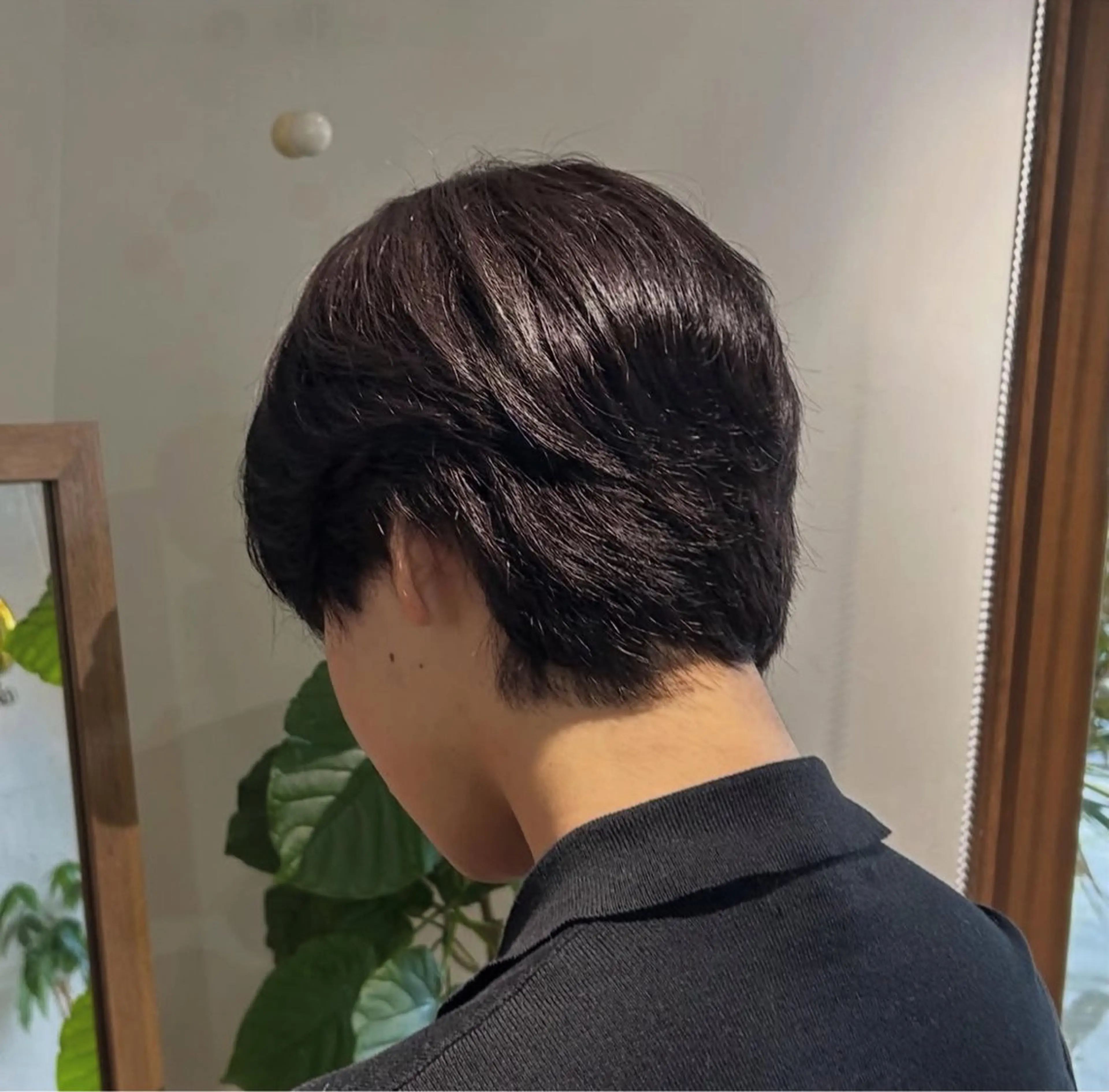 メンズカット&ワンカラーモデル👨🏻✂️の写真