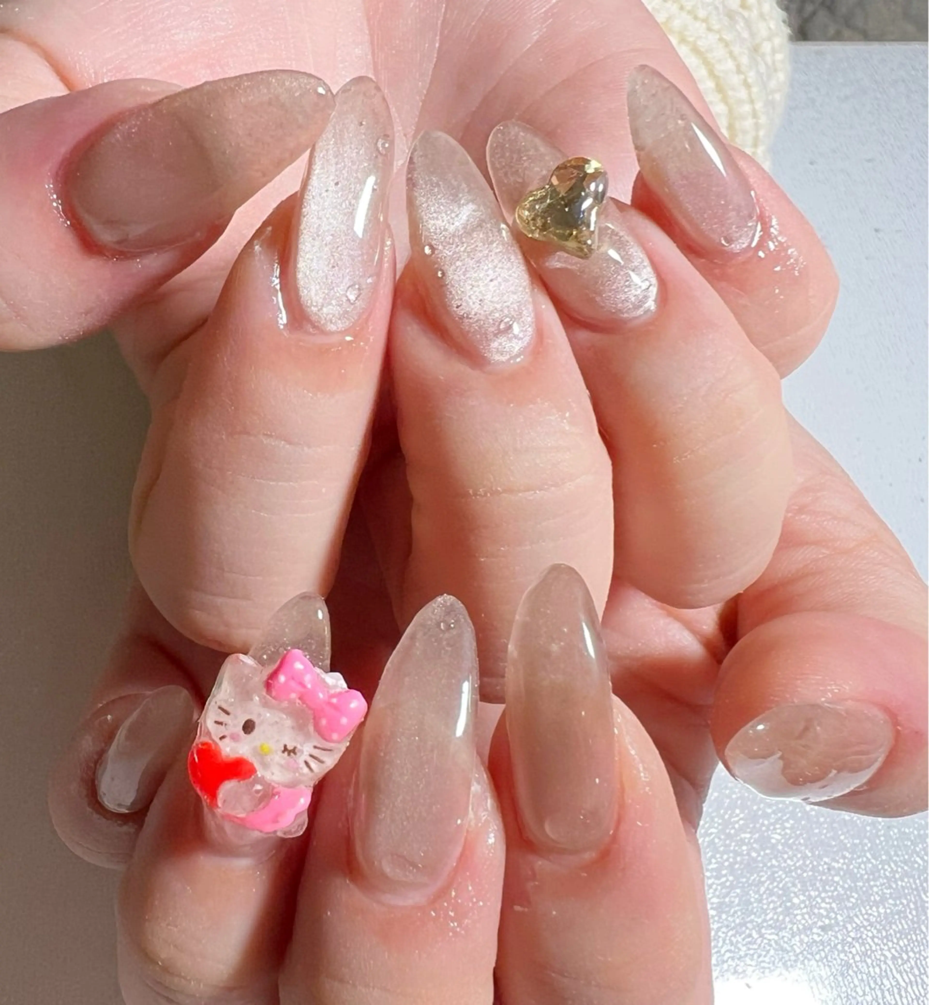 ネイル マグネットネイル ハンドネイル private salon mieのネイルデザイン