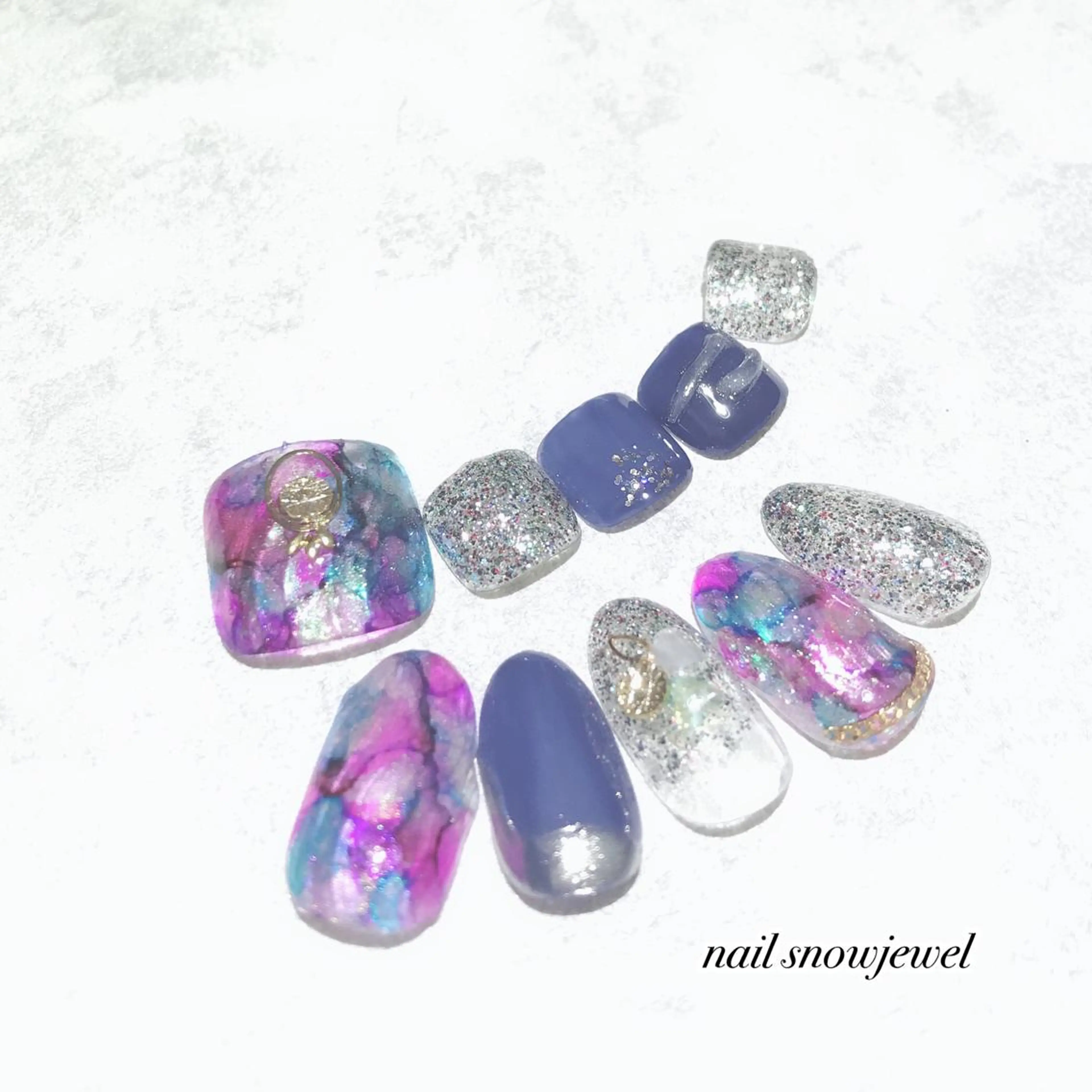 ネイル nail snowjewelのネイルデザイン