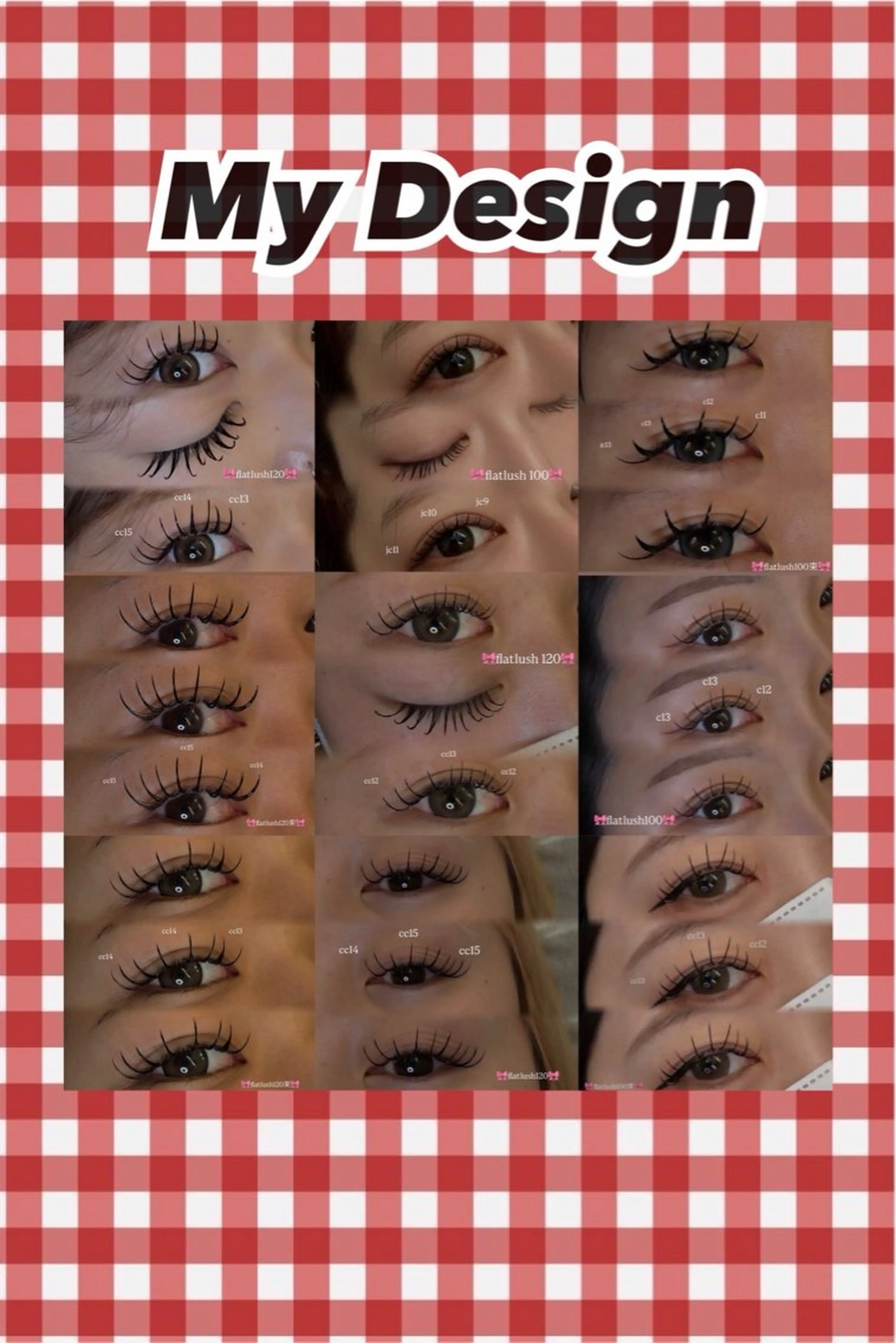 マツエク・マツパ sis_茅ヶ崎 SARINA💎のマツエク・マツパデザイン