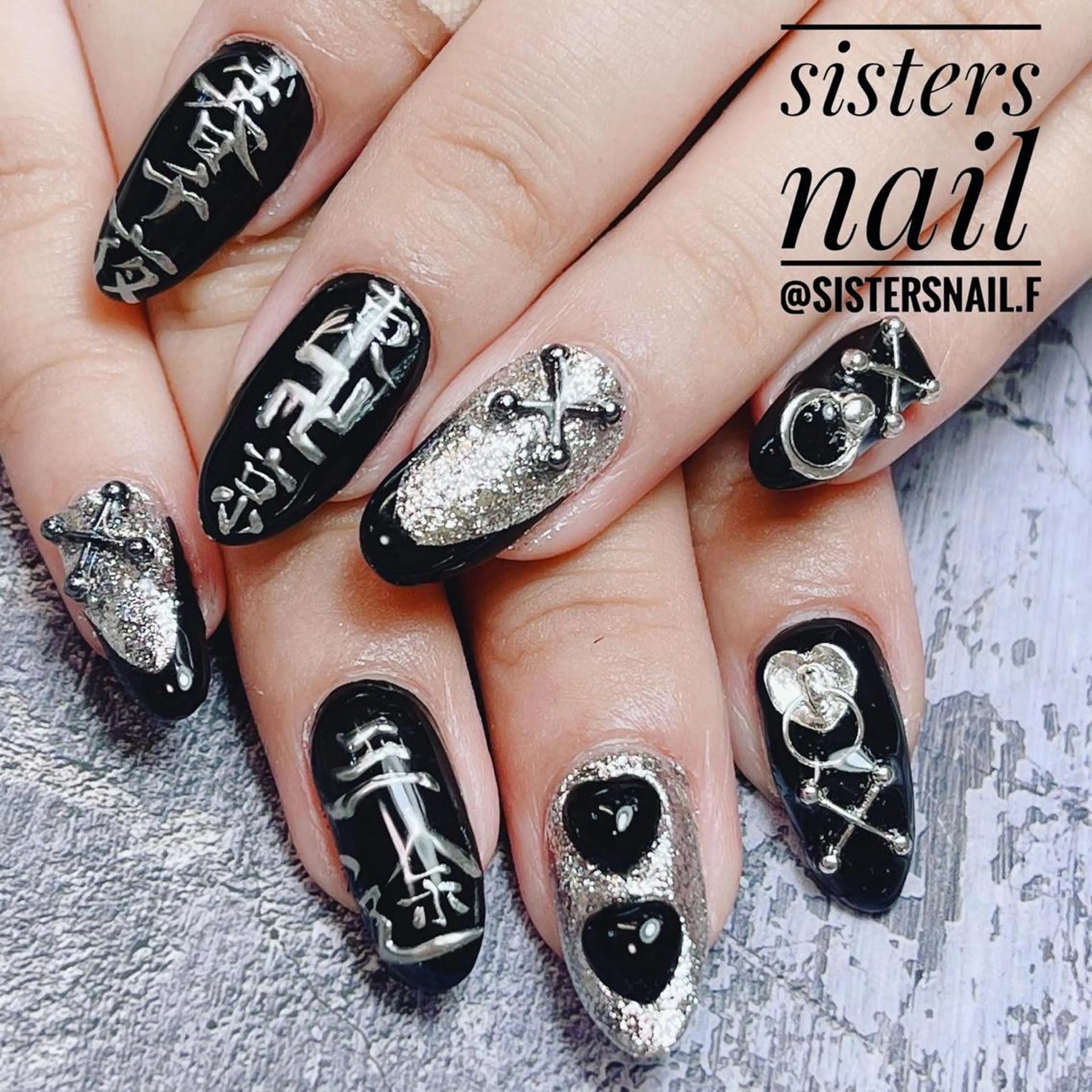 ネイル アートネイル 春ネイル sisters nail.fのネイルデザイン