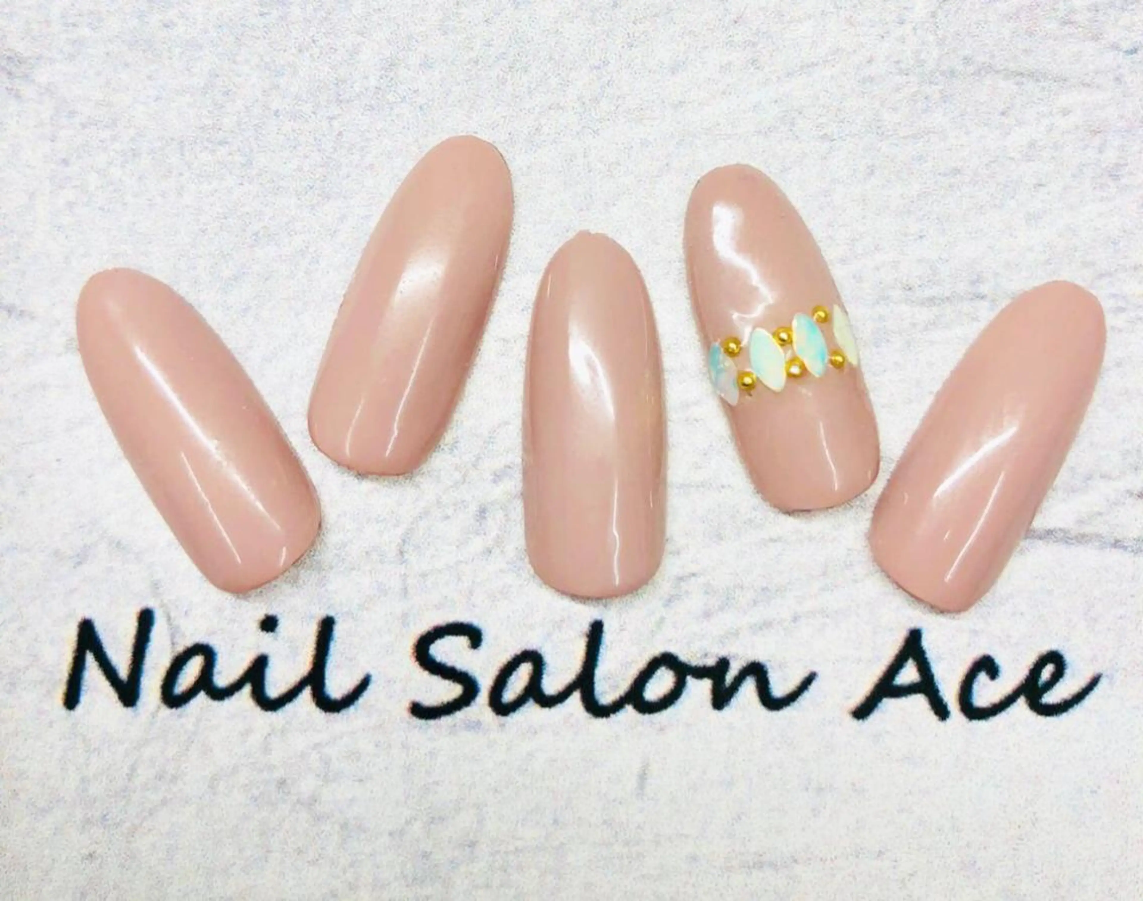 ネイル アートネイル オフィスネイル シンプルネイル 池袋フィルイン Ace♡Nailのネイルデザイン