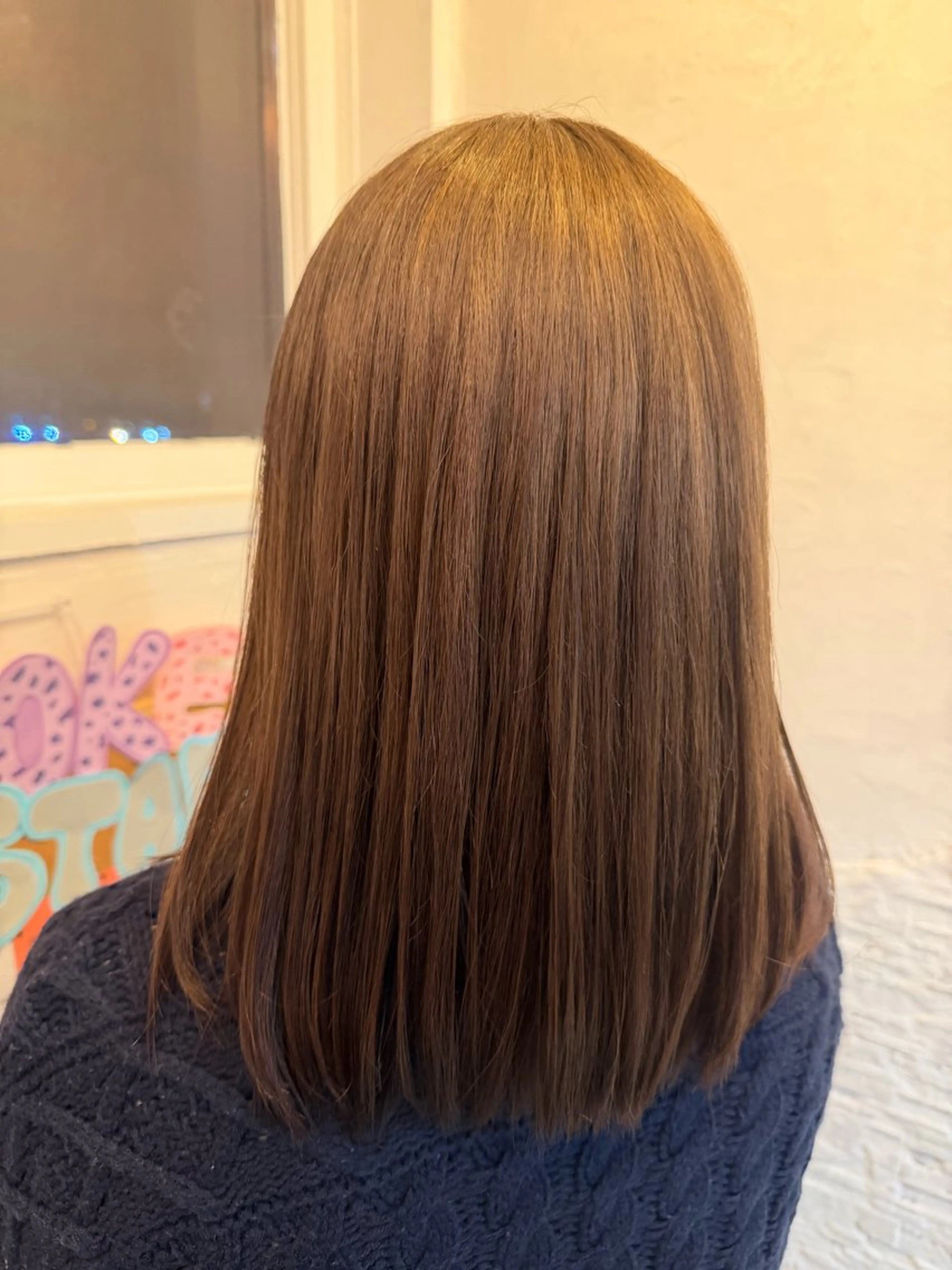 ミディアム ヘアカラー トリートメント 木村 彩花のヘアスタイル