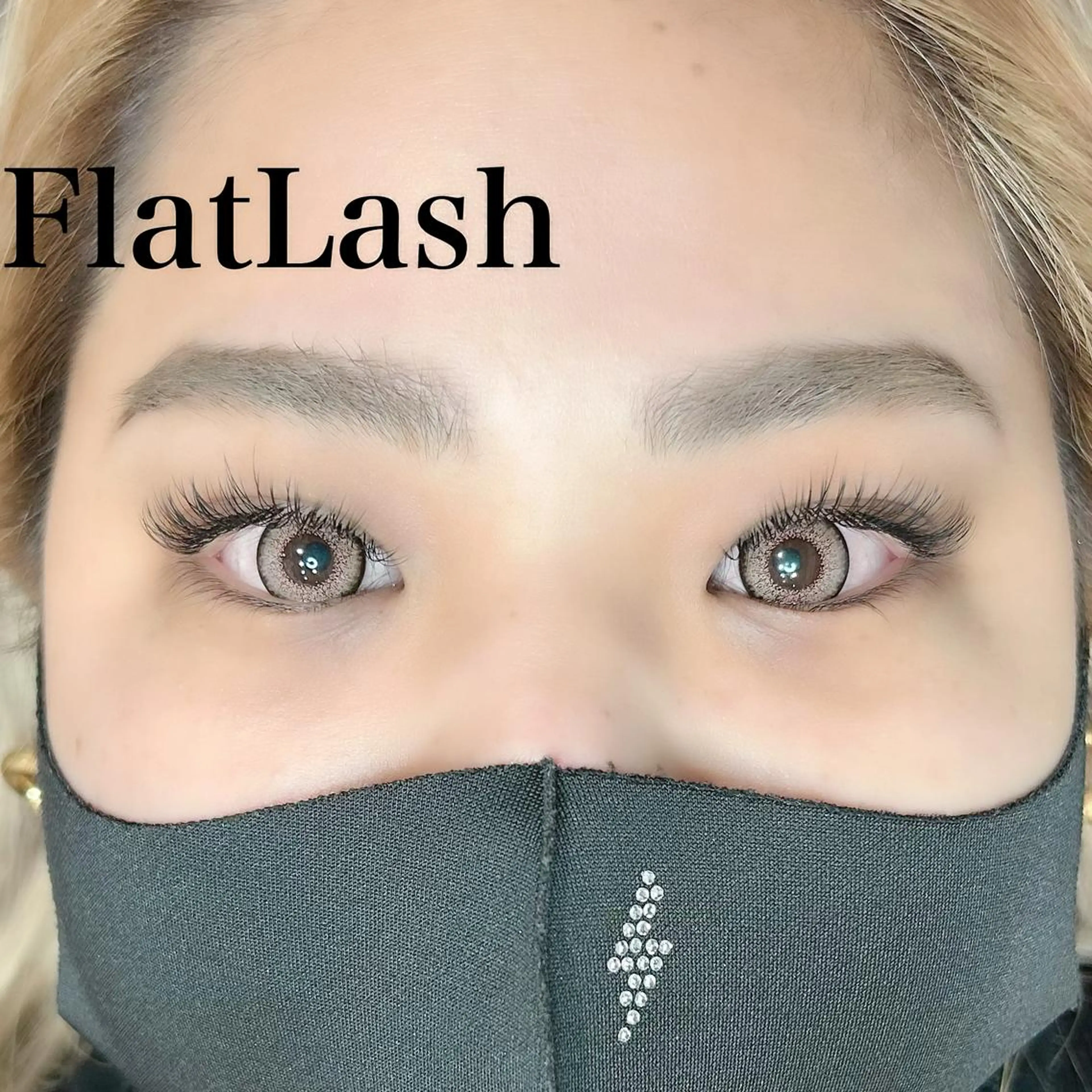 マツエク・マツパ フラットラッシュ olinaBeautySalon所属・Yuki .のマツエク・マツパデザイン