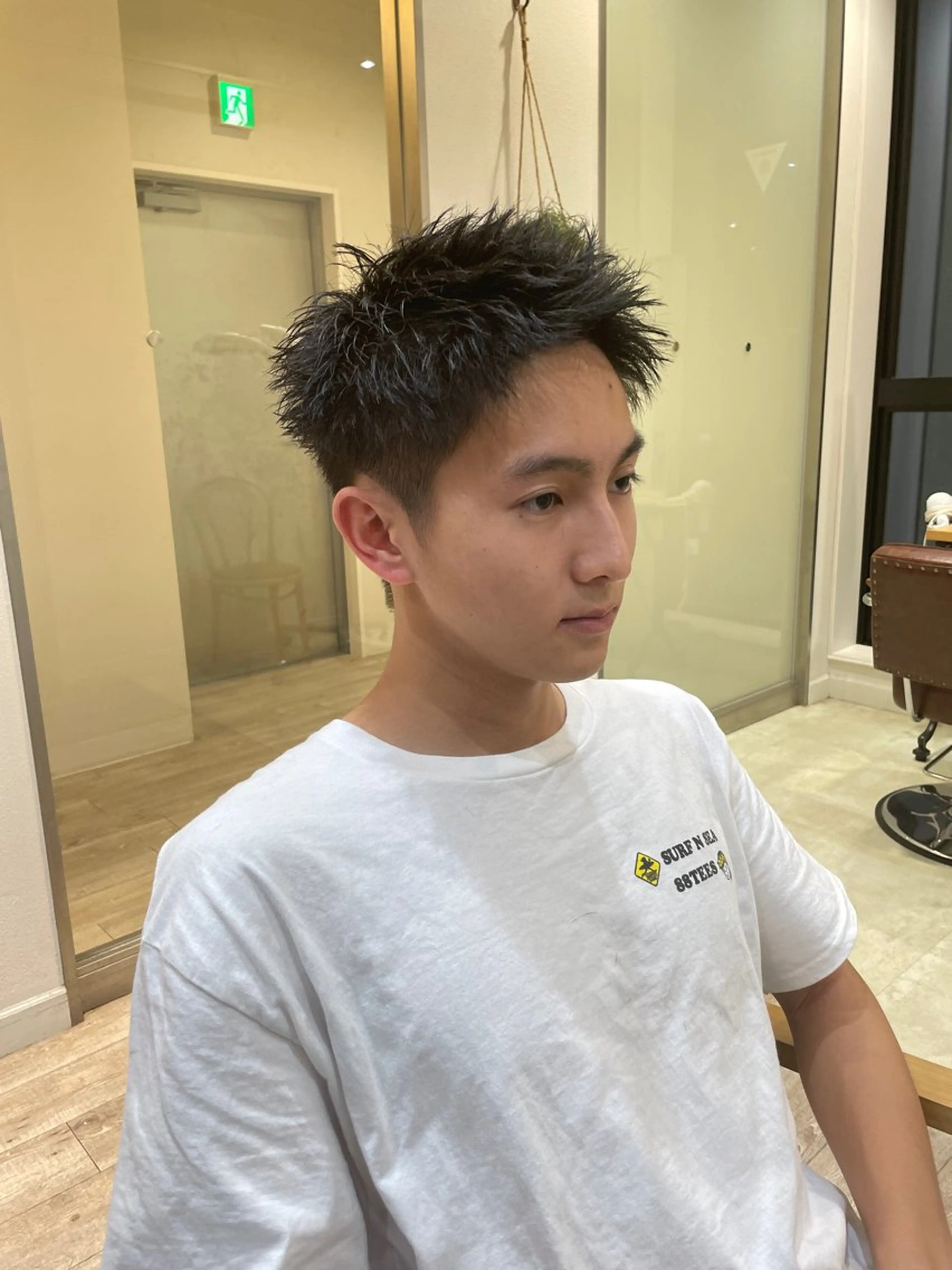 メンズカット『ベリーショート(アップバング)』※水曜日限定の写真