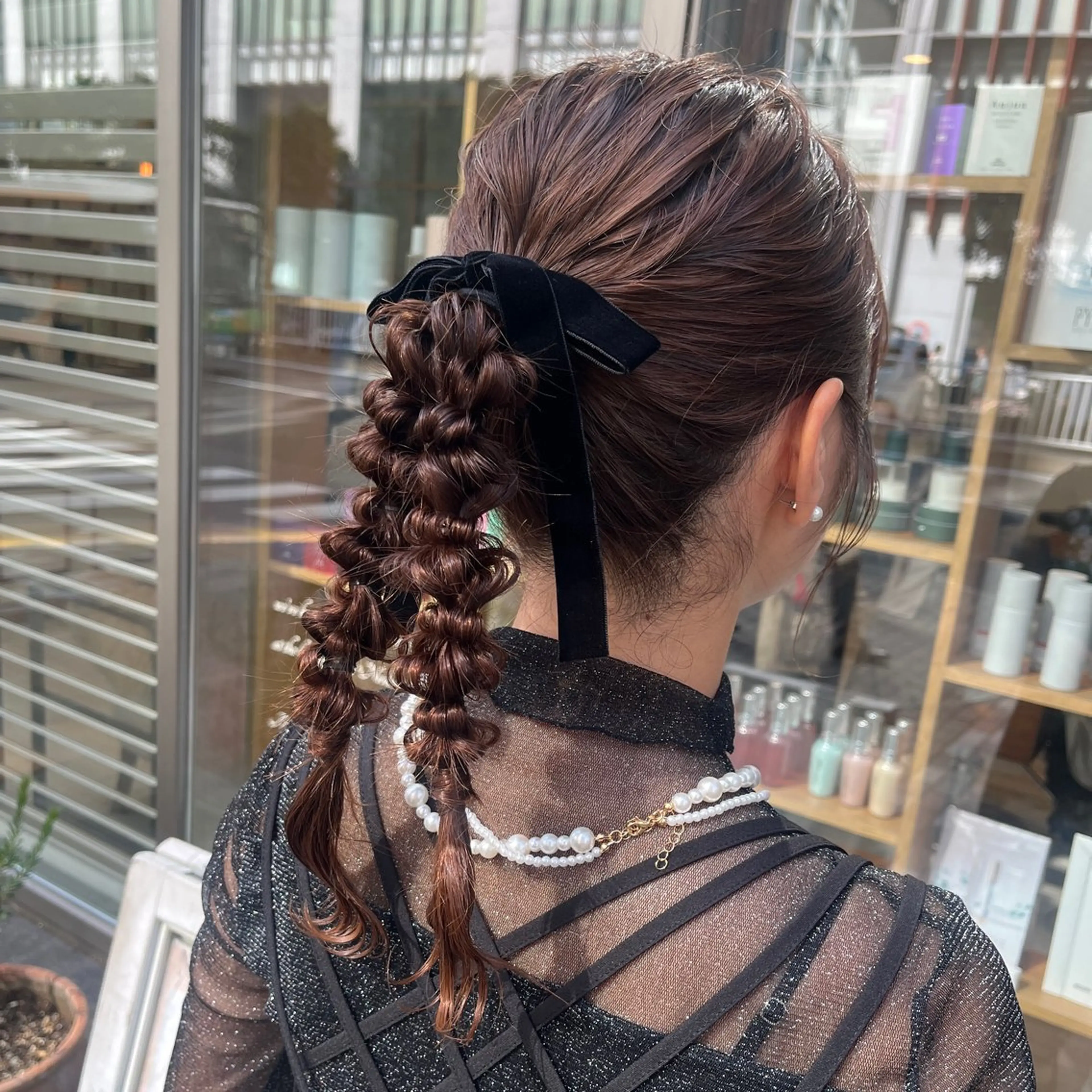 ヘアアレンジ ヘアセット Rion/渋谷 /ブリーチなしカラーのヘアスタイル