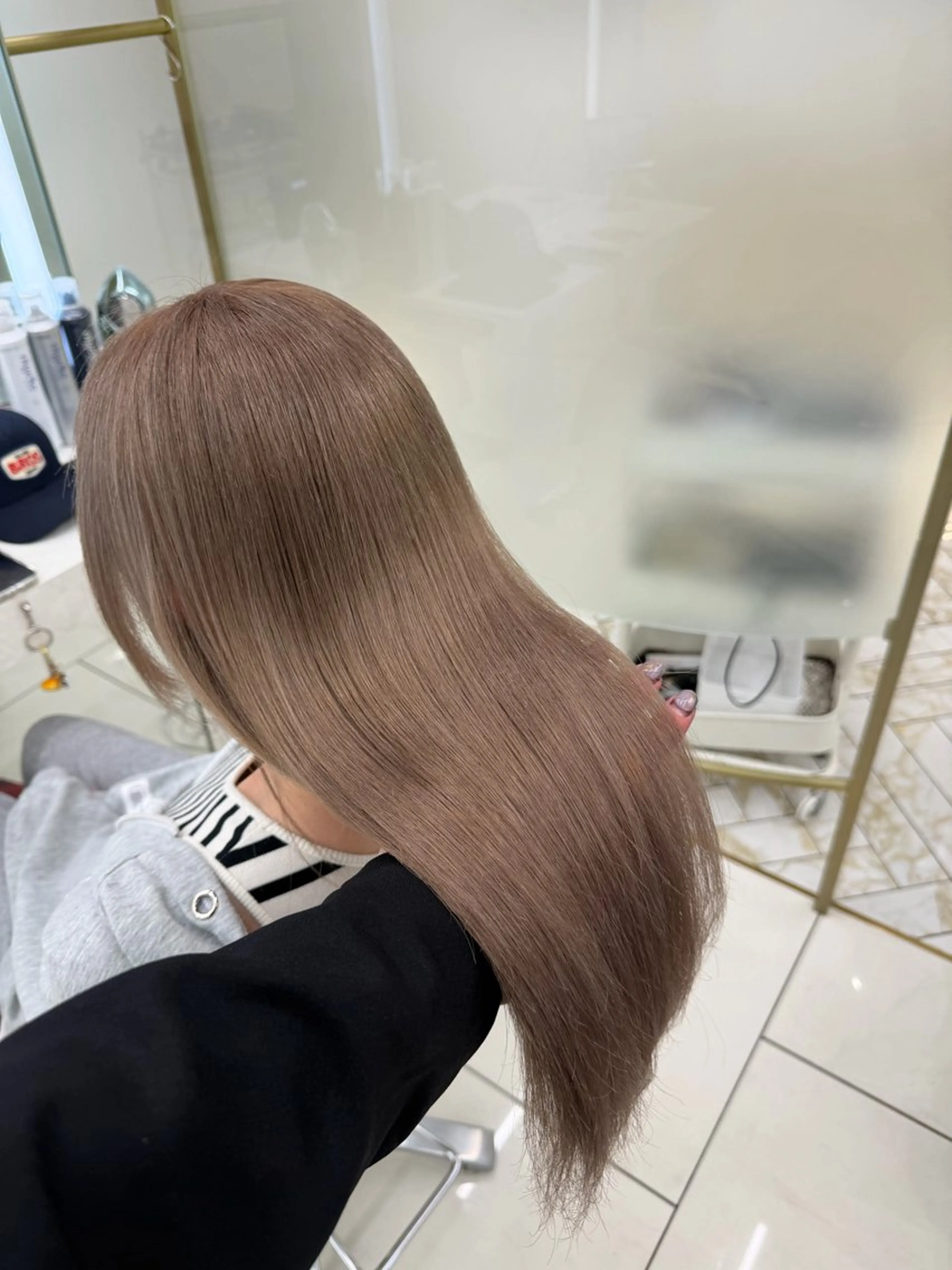 ロング カラー COA GINZA 小野澤駿のヘアスタイル