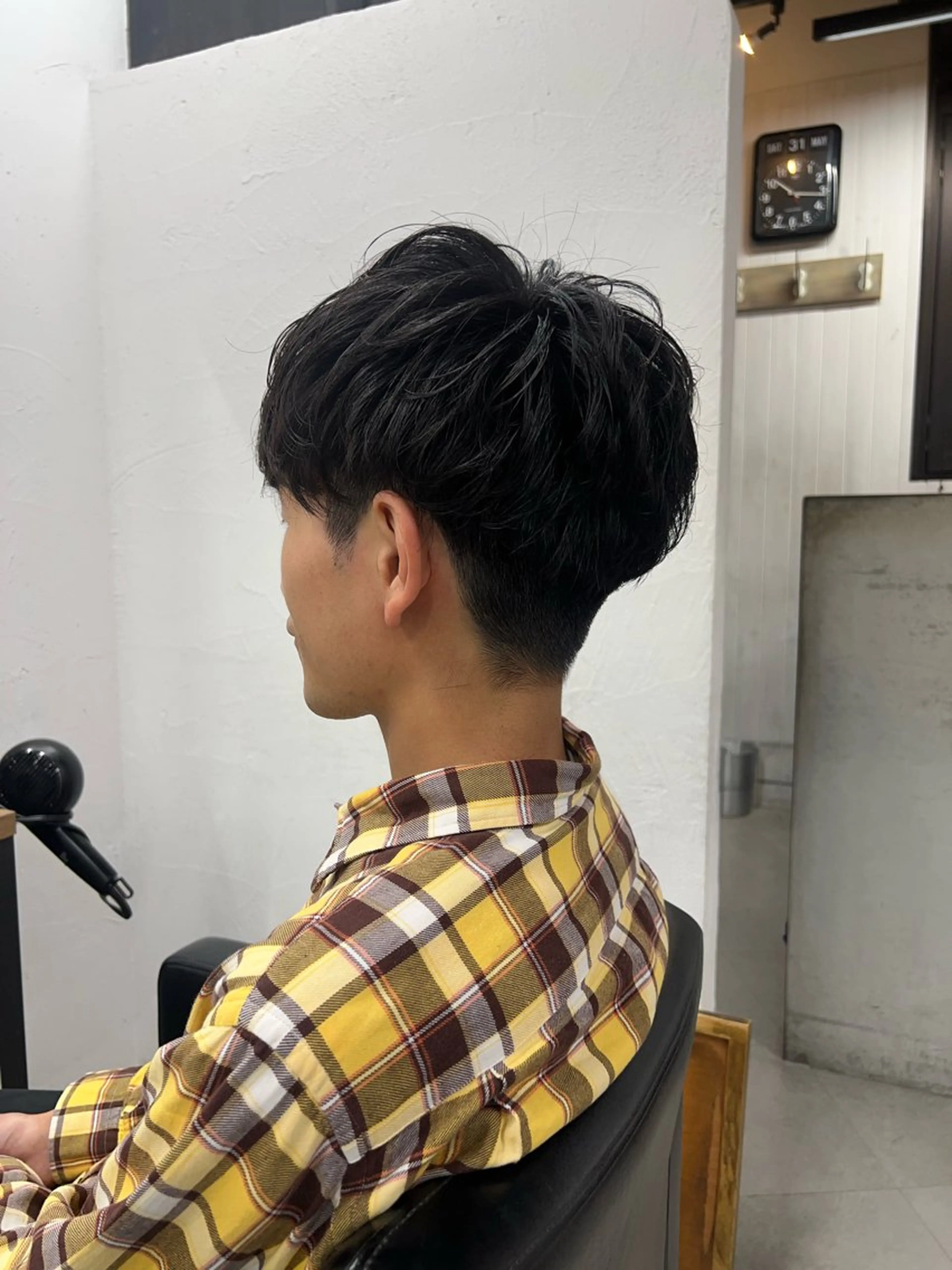 パーマ メンズ 暖色カラー/レイヤー カット☁️MEI☁️のヘアスタイル