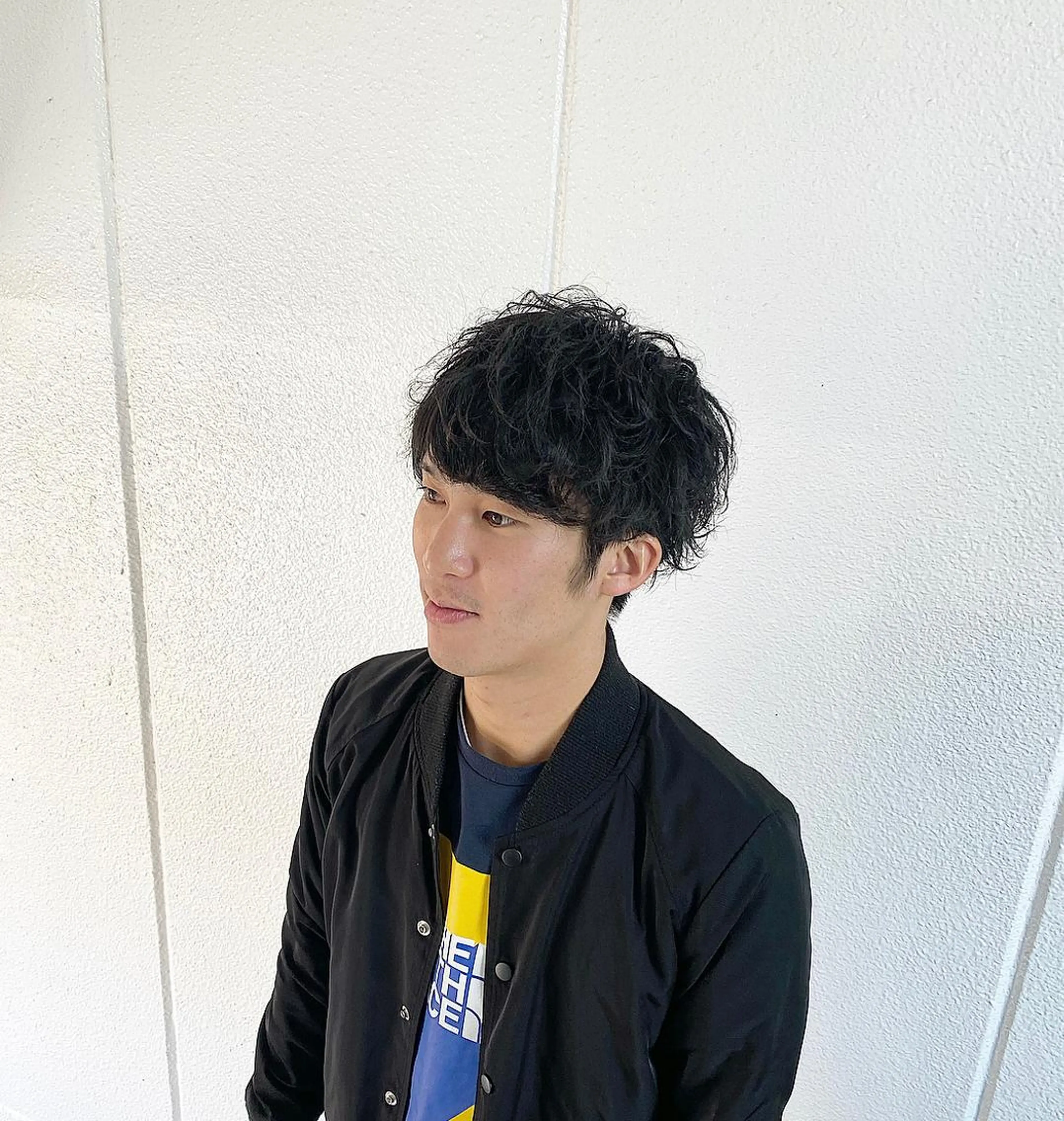 ミディアム パーマ メンズ ミディアムパーマ メンズパーマ パーマ 前田賢生 ご新規様はNGのヘアスタイル