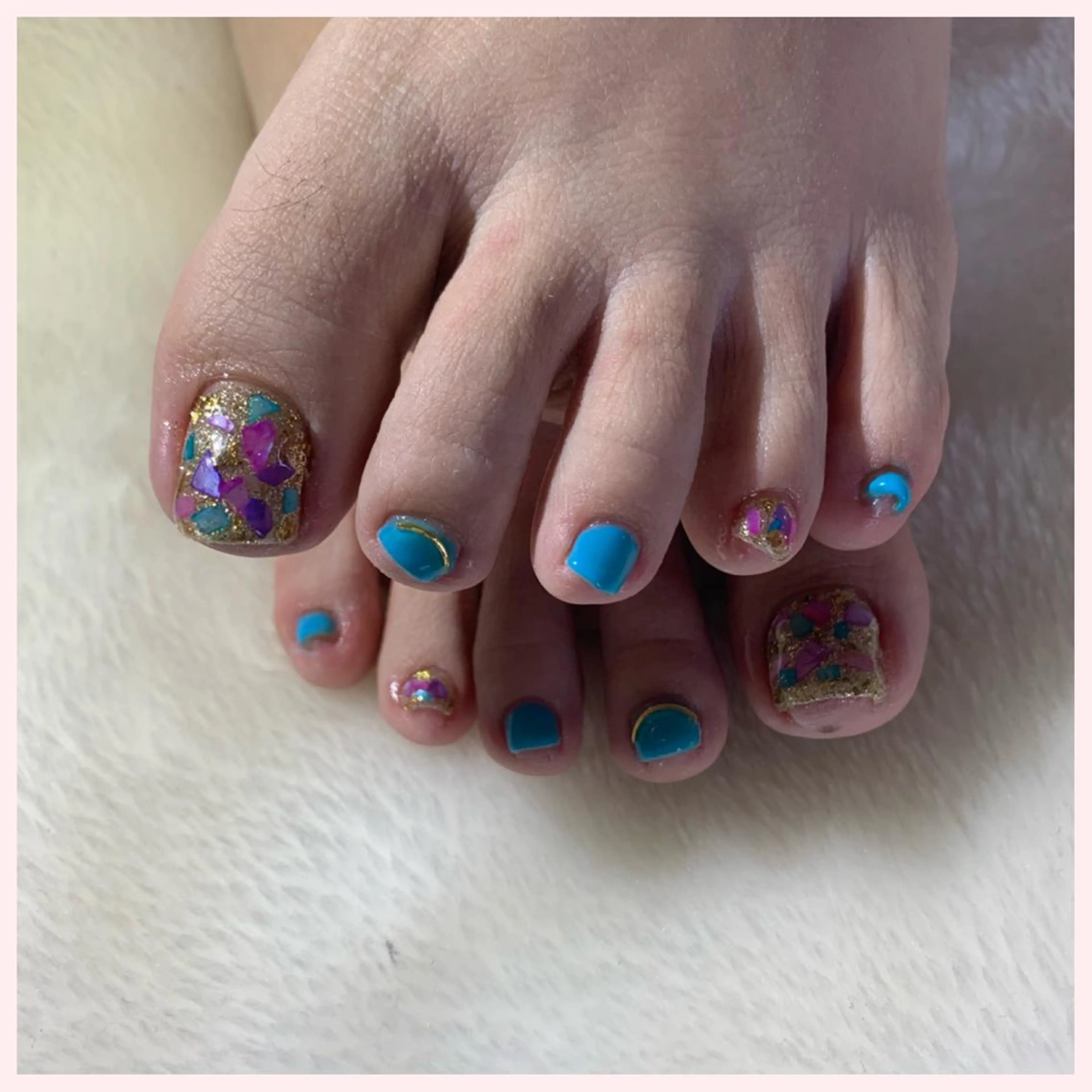 ネイル フットネイル Ogasawara Tokikaのネイルデザイン