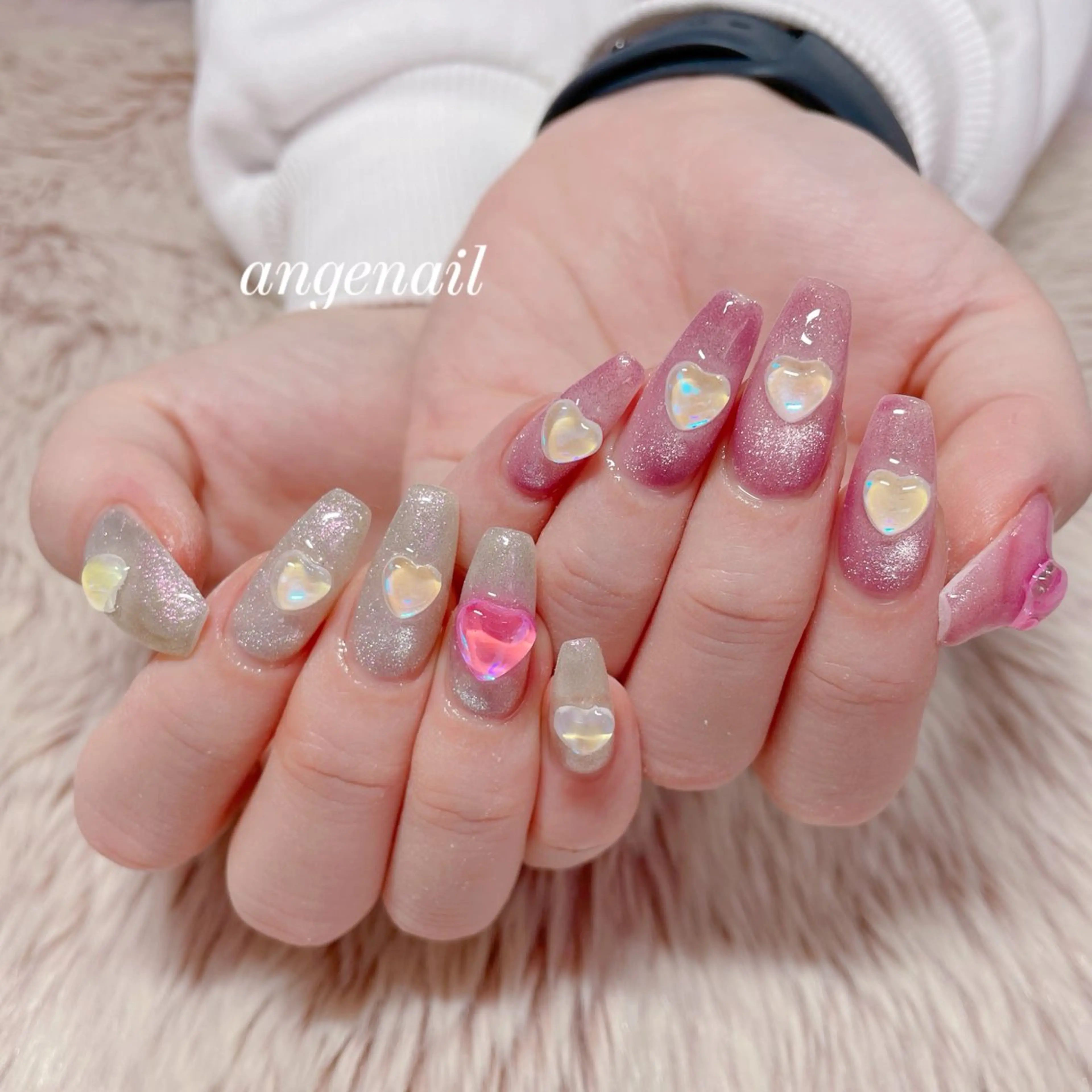 ネイル ハンドネイル オーナーネイリスト MAKIのネイルデザイン