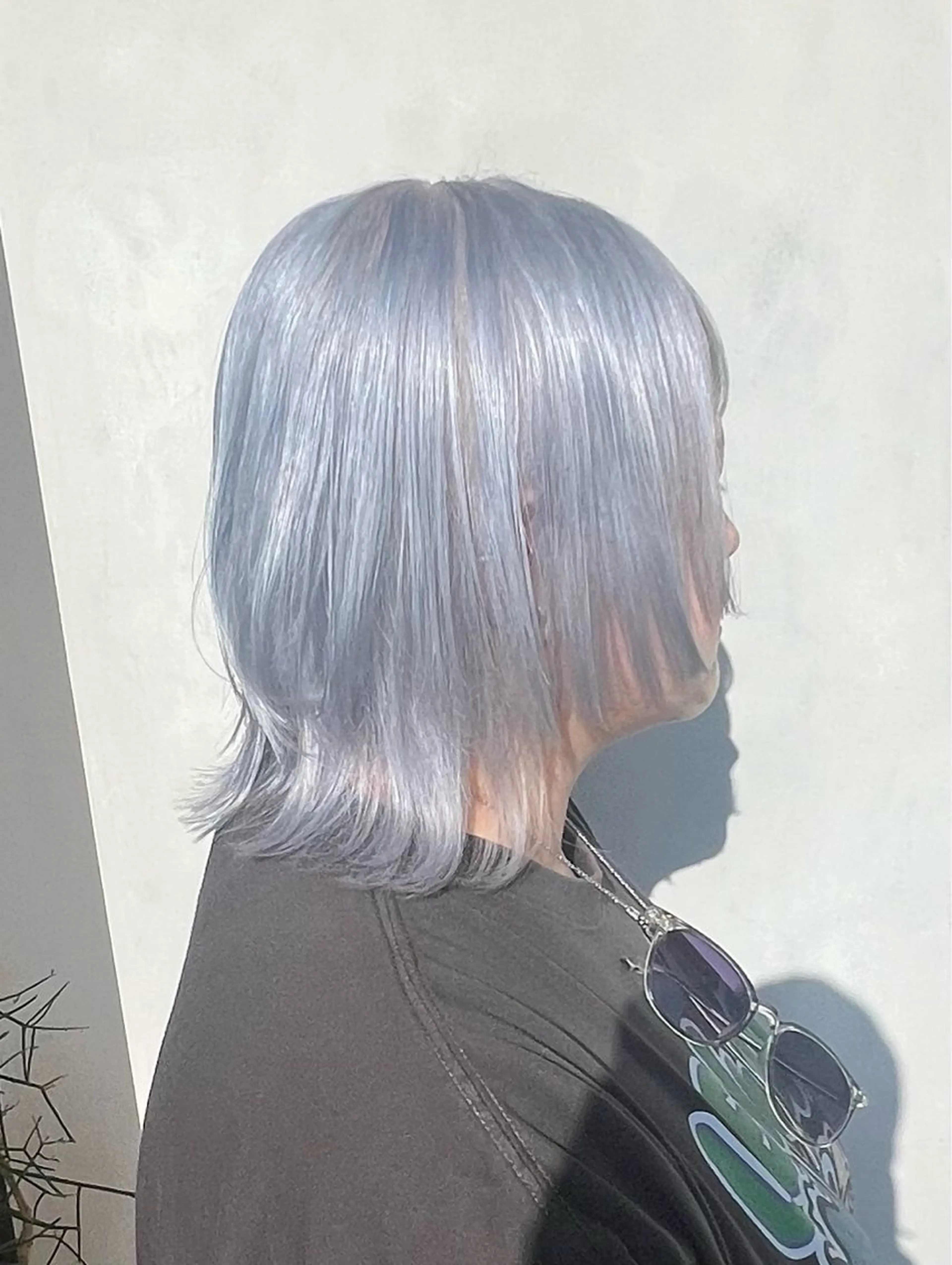 ミディアム ヘアカラー トリートメント 渋谷ハイトーン/ デザインカラー阿部のヘアスタイル