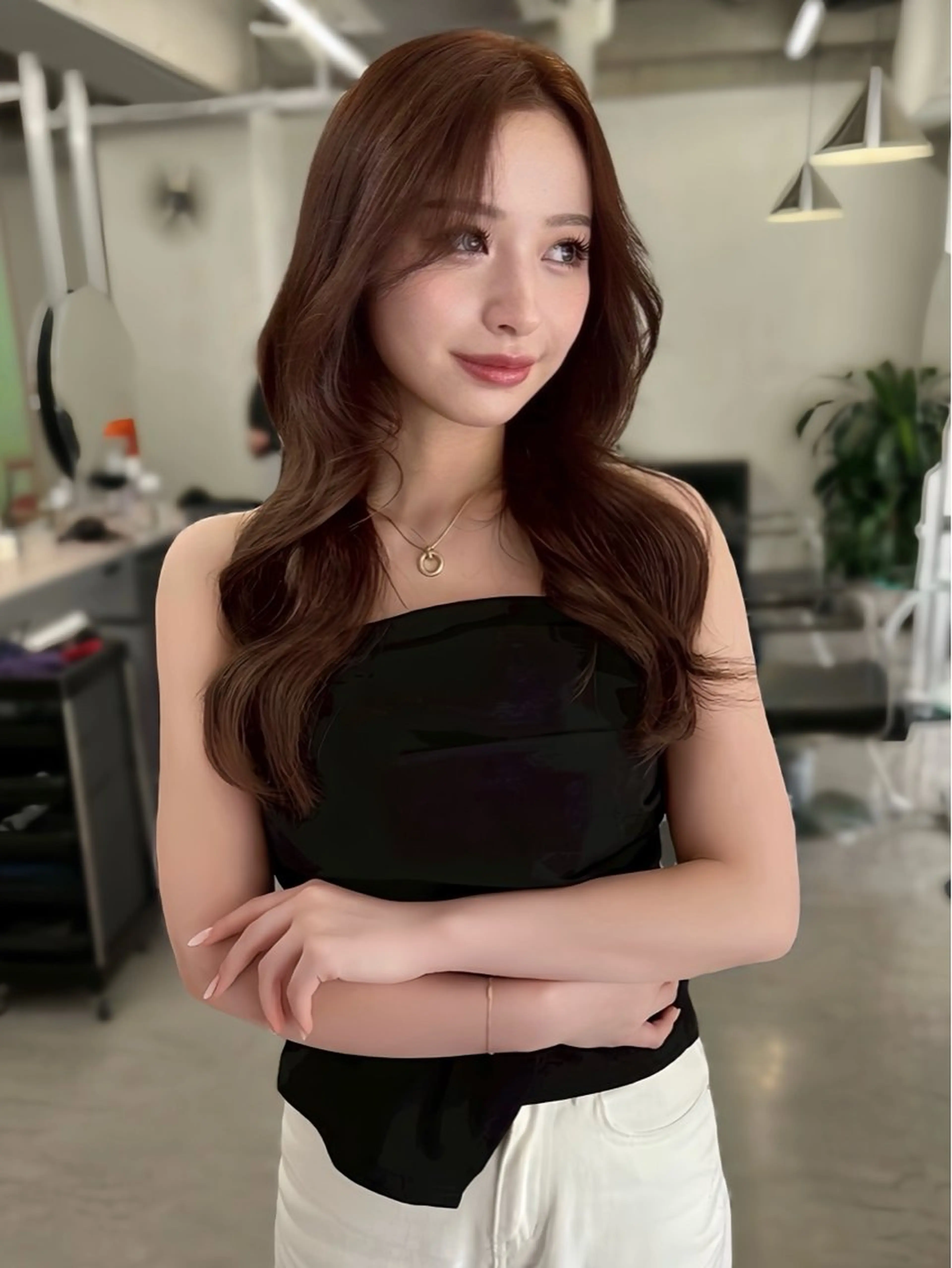 ロング カットモデル募集中 Yui🎀✨のヘアスタイル