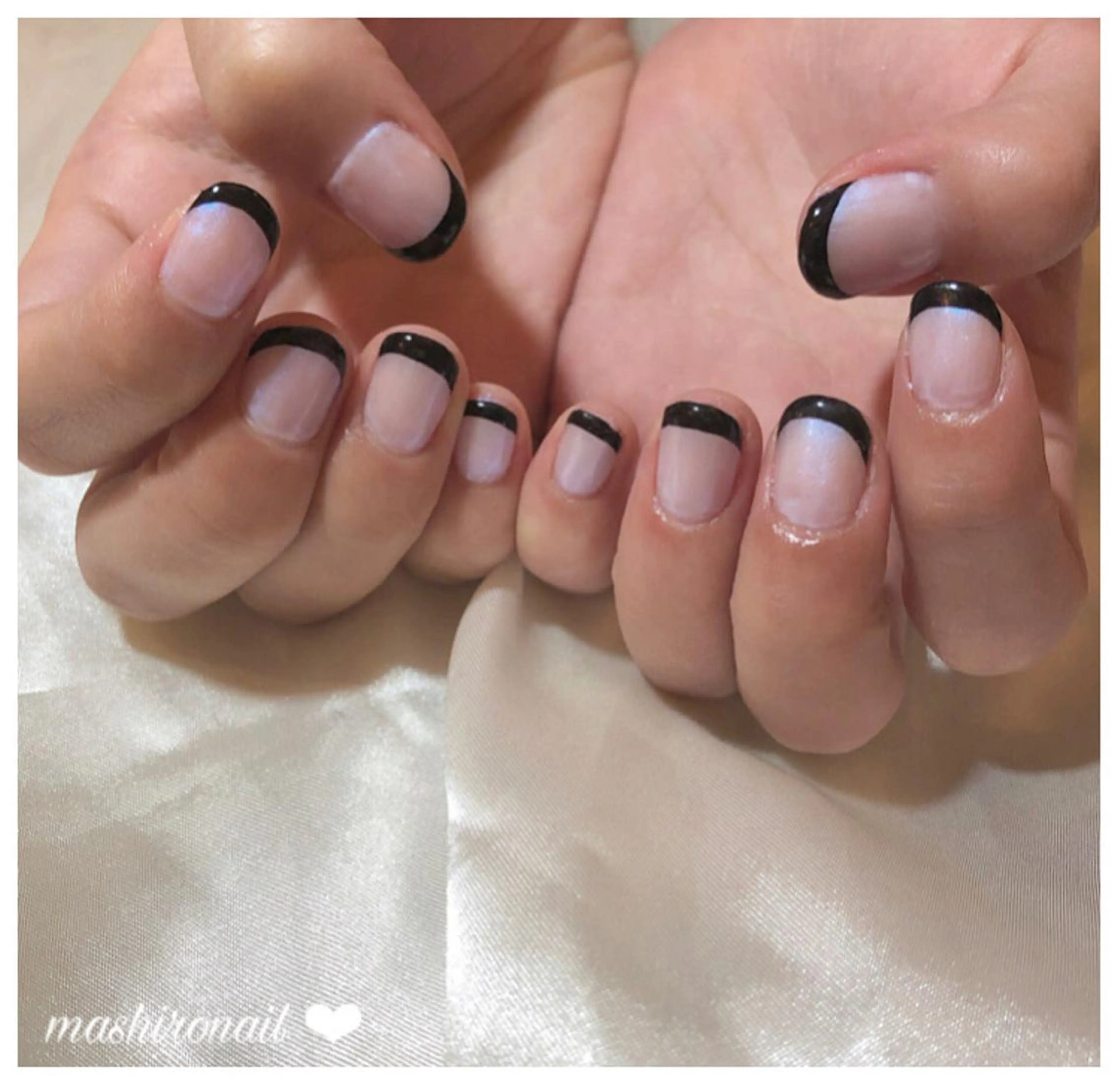 オフあり ‪‪❤︎‬ ジェルフレンチ🍓の写真