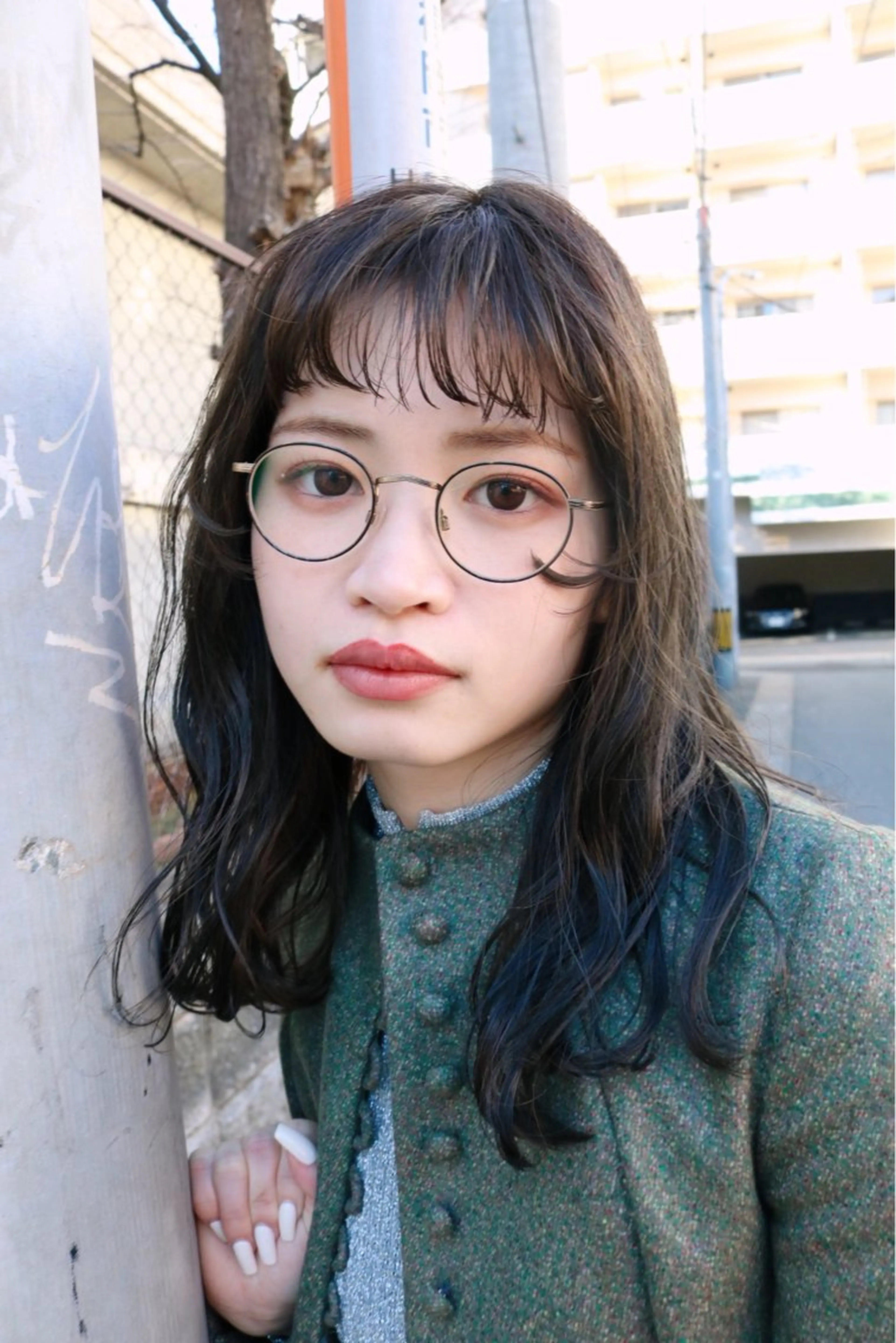 セミロング カラー パーマ カット ヘアカラー パーマ ooit 【オーイット】のヘアスタイル