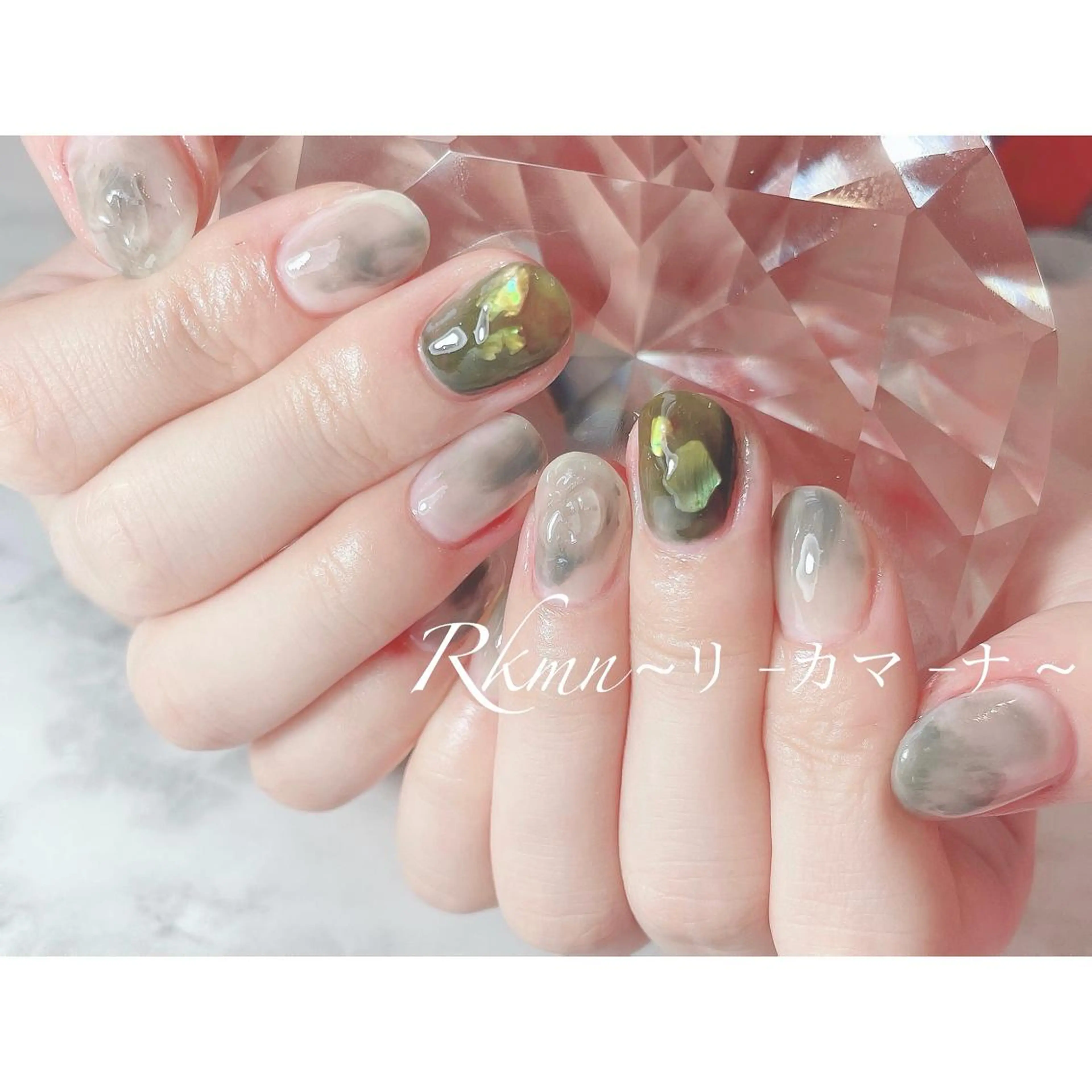 ネイル アートネイル フレンチネイル ジェルネイル グラデーション ニュアンスネイル ハンドネイル フットネイル ハンドケア Rkmn ~リ-カマ-ナ~のネイルデザイン