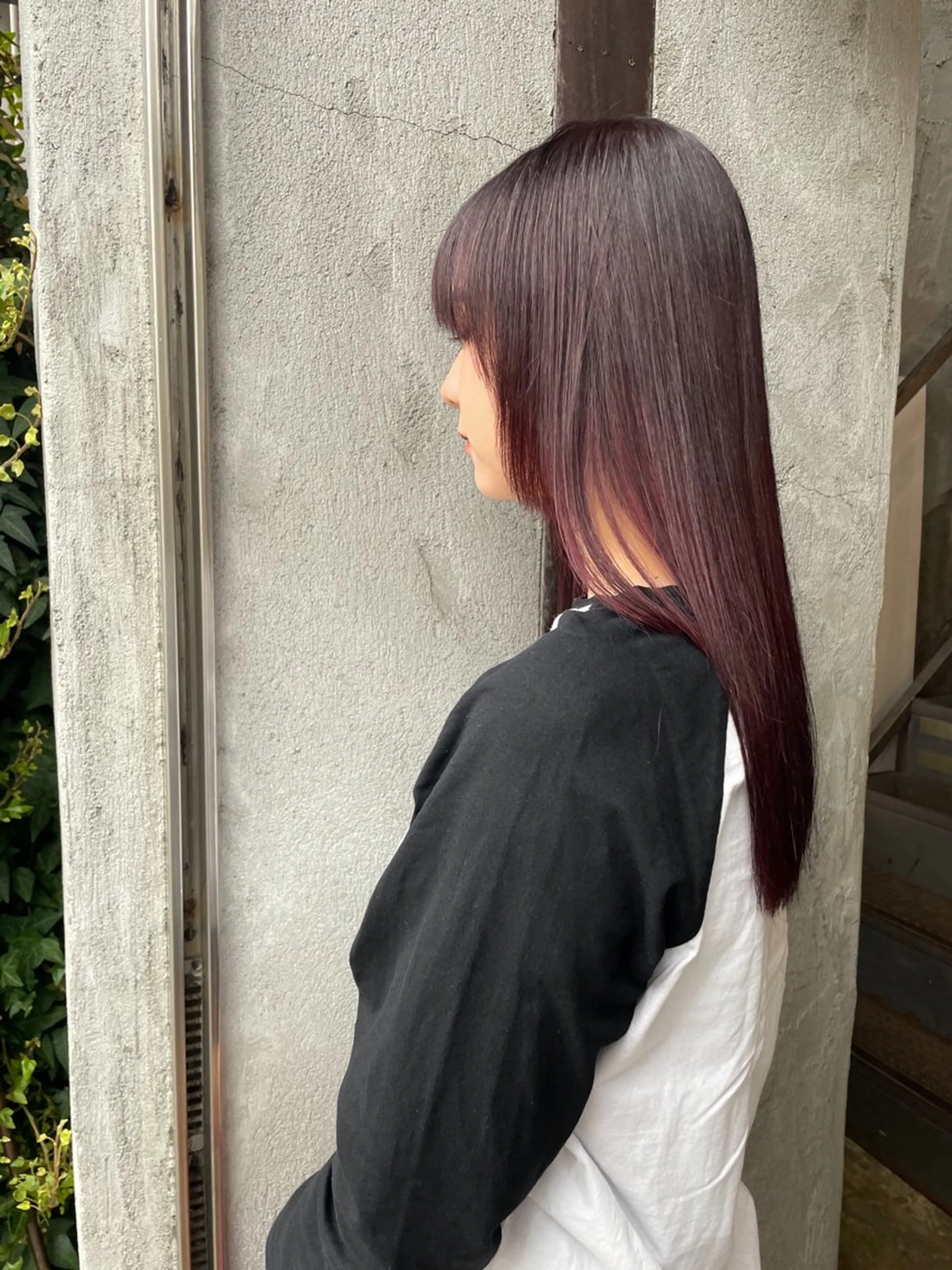 ロング カラー カット ヘアカラー 鎌田卓也/髪質改善 /透明感カラーのヘアスタイル