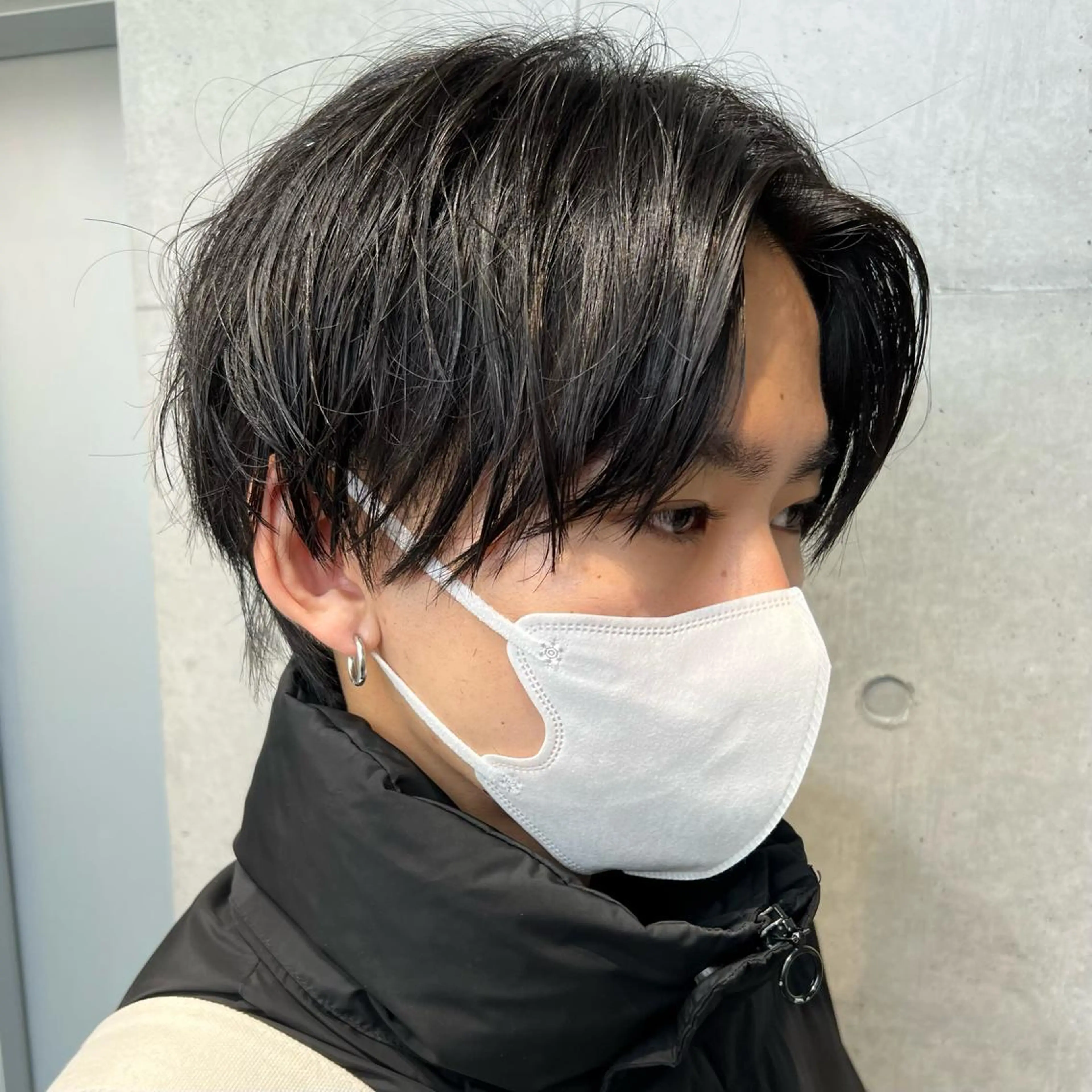 ショート カラー パーマ メンズ アイブロウ 丁寧なカウンセリング 🌿Chiemi🌿のヘアスタイル