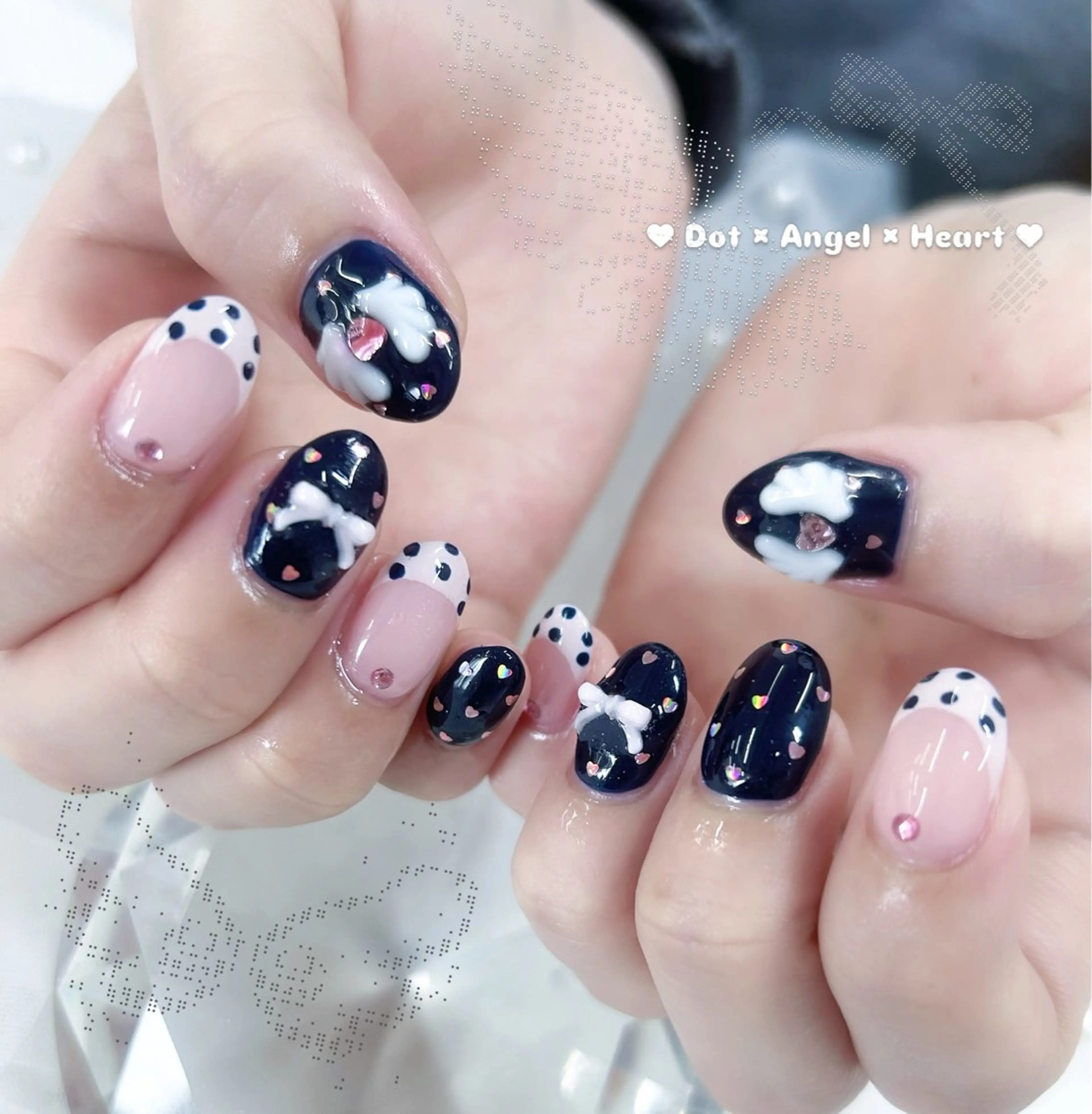 ネイル ハンドネイル ハンドケア Basic本厚木店 Mahiroᙏ̤̫͚のネイルデザイン