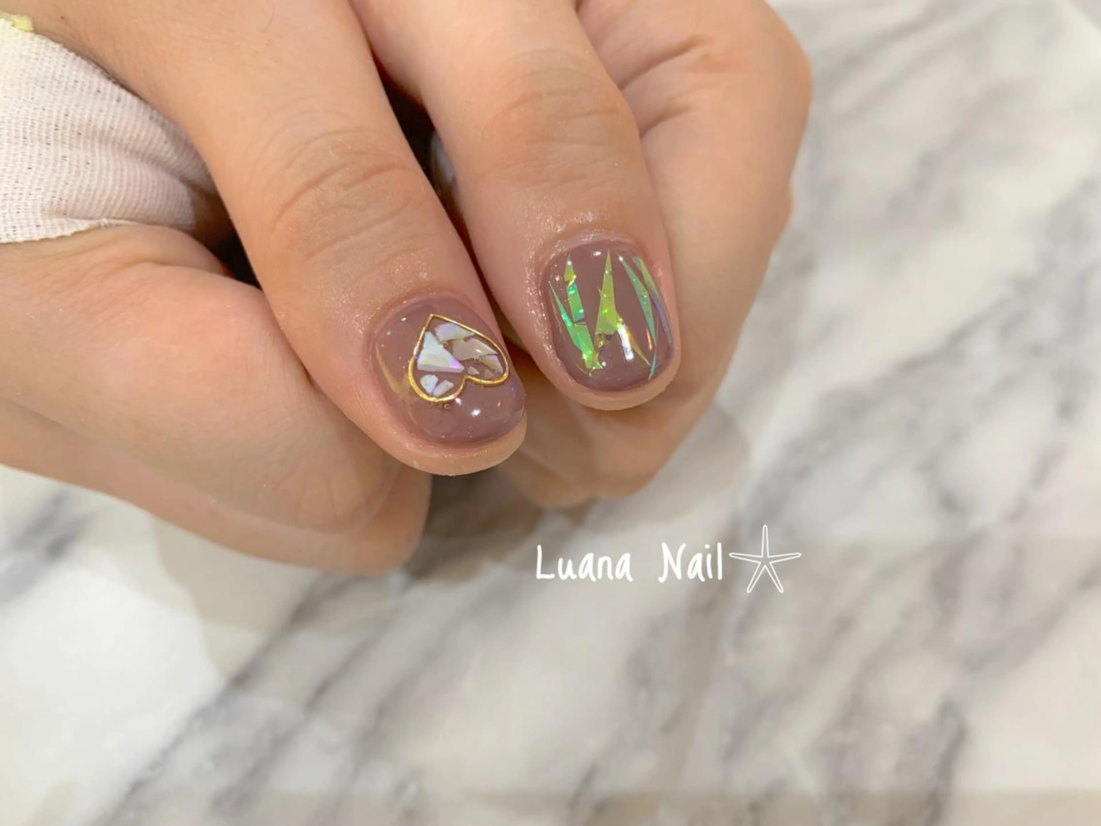 ネイル ハンドネイル BeauJu by Luana Nailのネイルデザイン