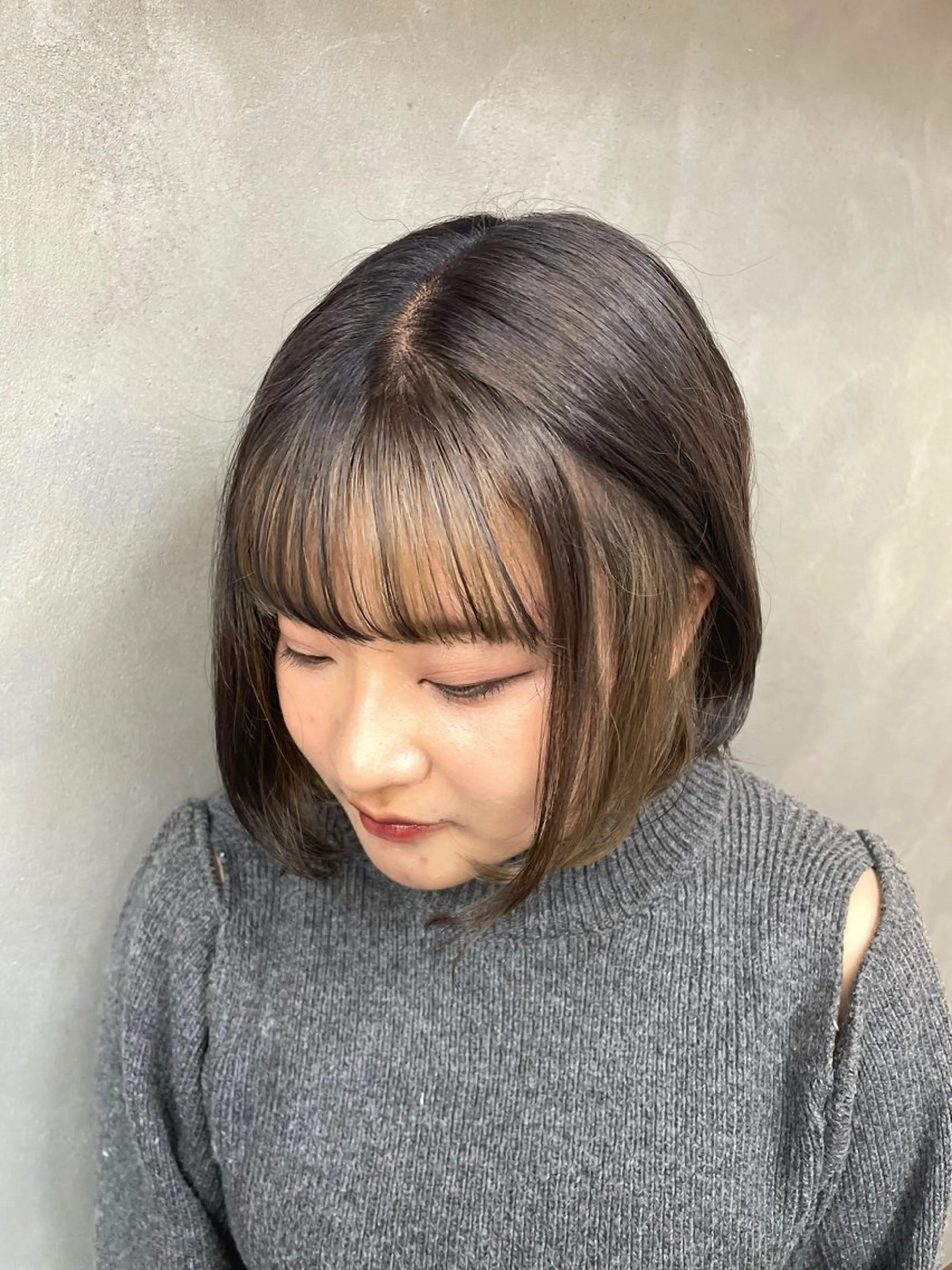 ショート カラー ベージュカラー ヘアカラー エクステ/コーンロウ KURUMI⛓️🔥のヘアスタイル