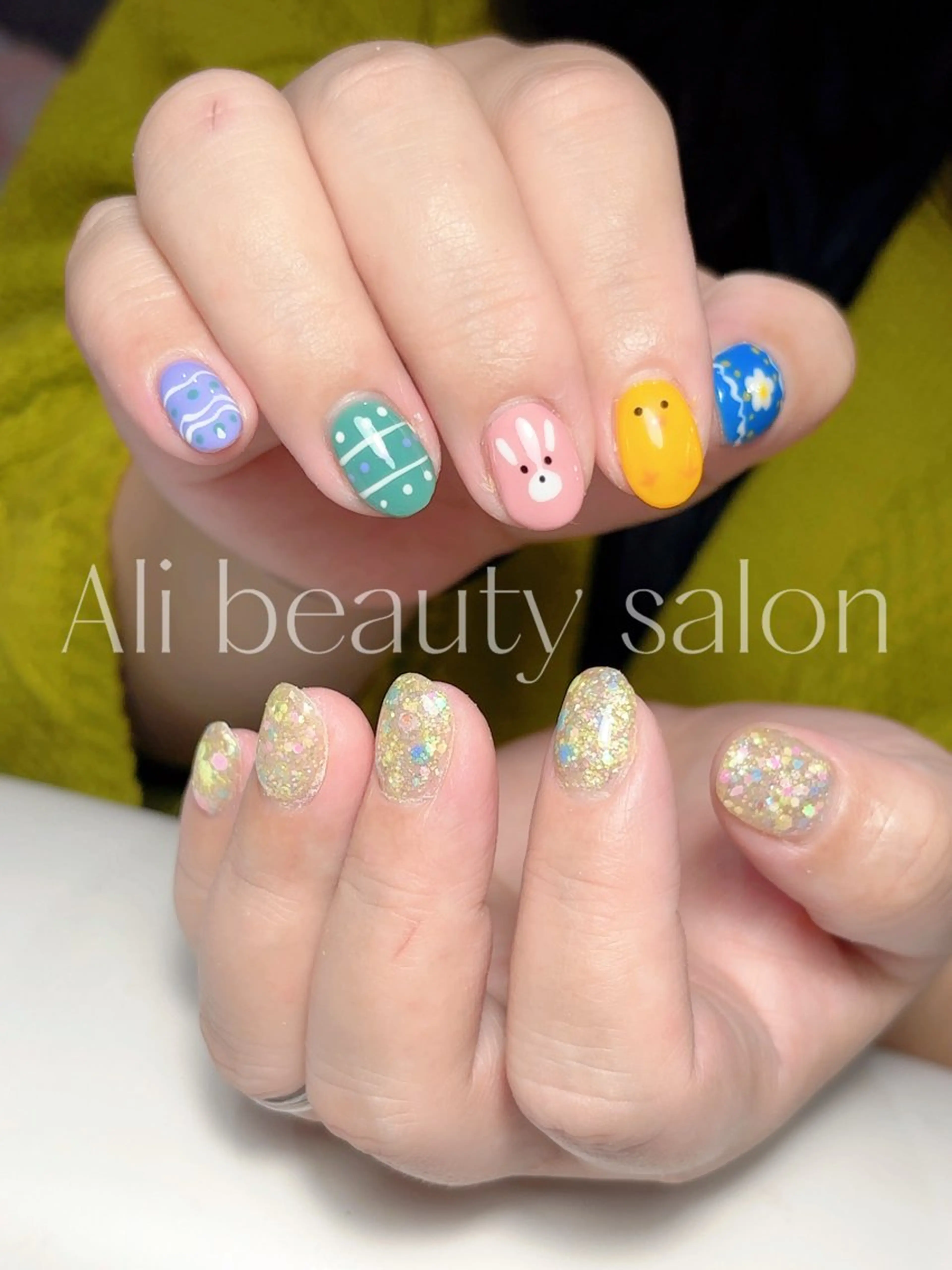 ネイル 持ち込み ハンドネイル Ali 新小岩 ネイル専門のネイルデザイン