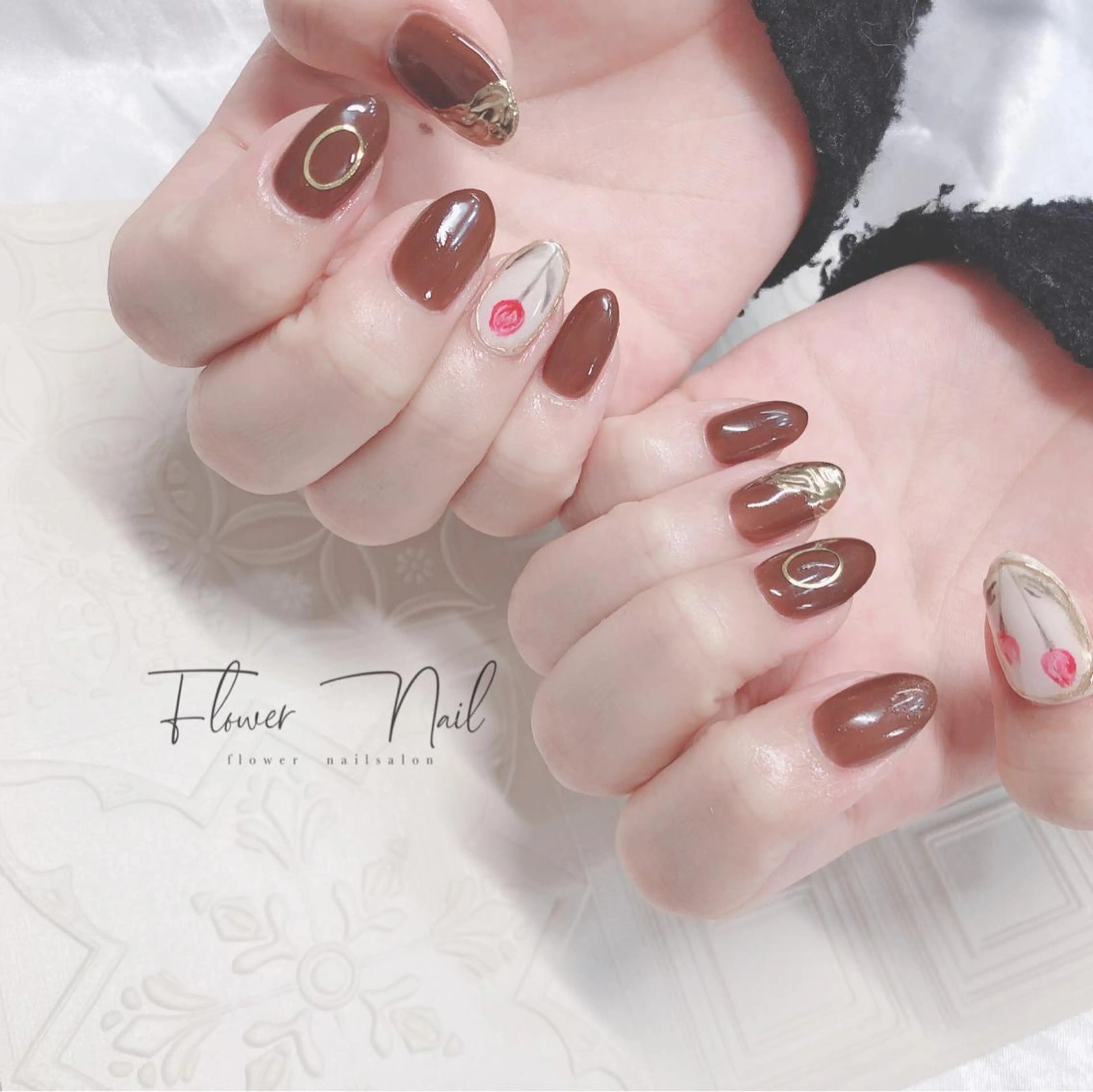 ネイル Flower nailのネイルデザイン