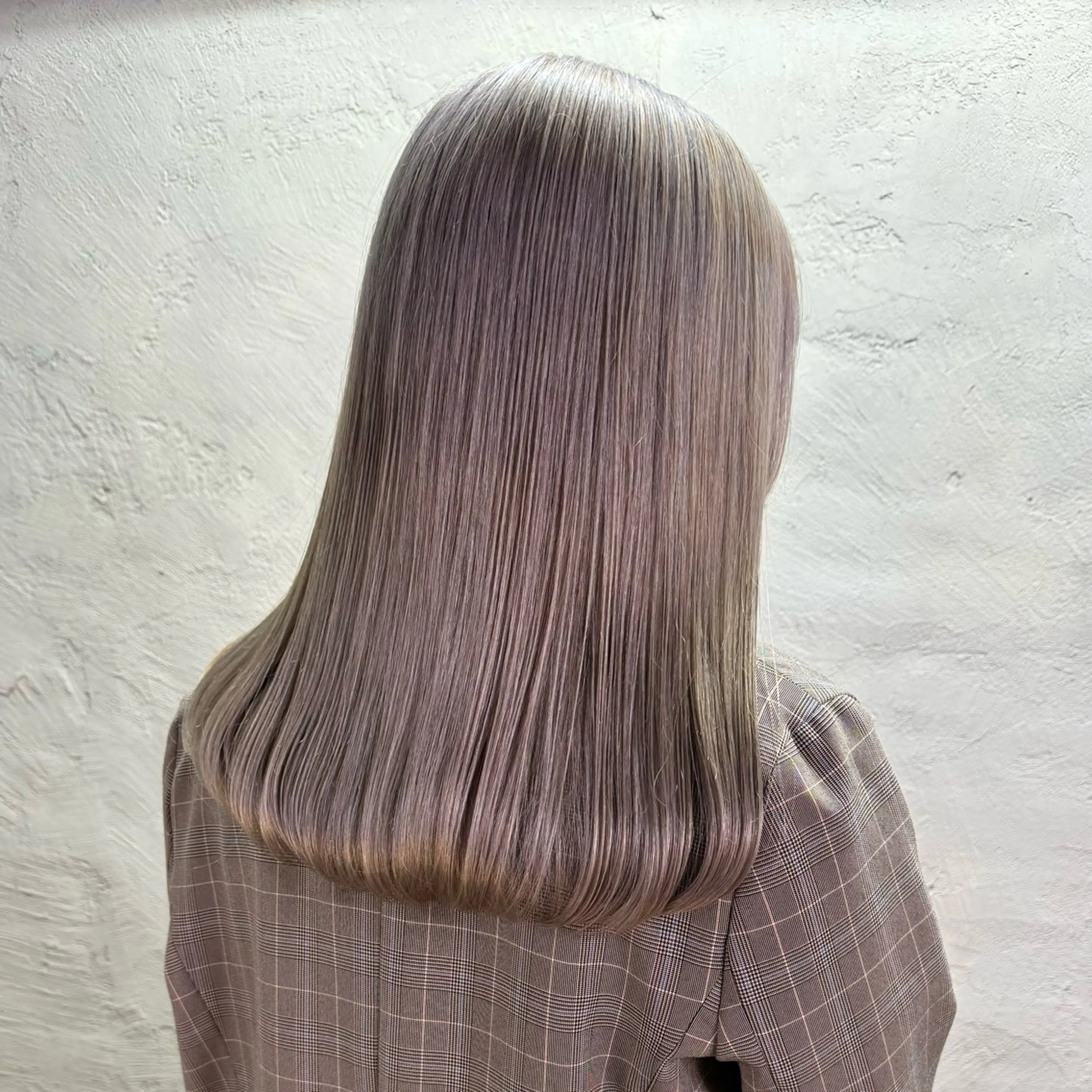 ミディアム カラー ヘアアレンジ 海外/ハイトーン🪽 ☯️ami☯️のヘアスタイル