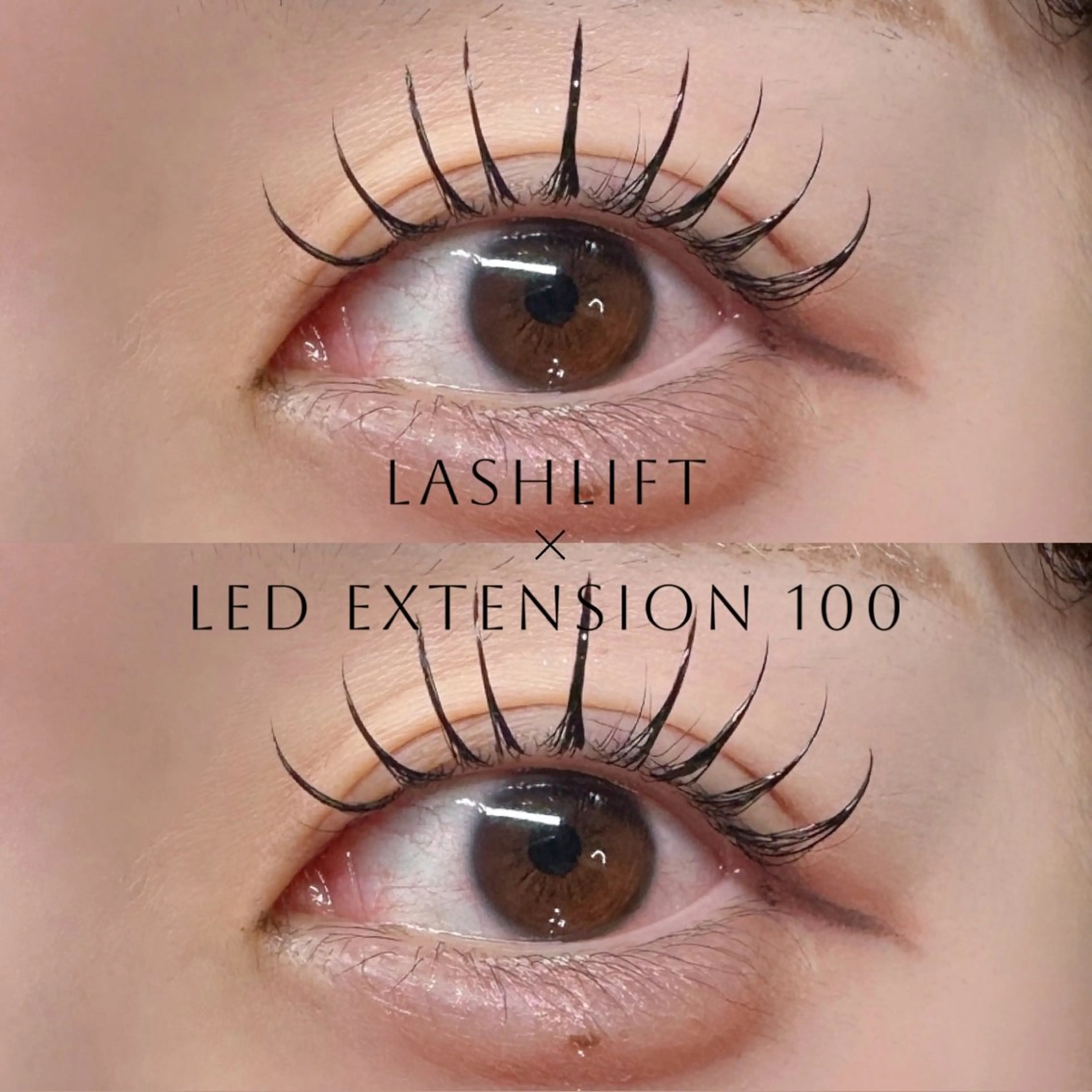 【パリエクorリフエク☆】まつパ×LEDエク60本(オフ込)根本からぱっちりお目元に♪下がりまつ毛の方にも☆の写真