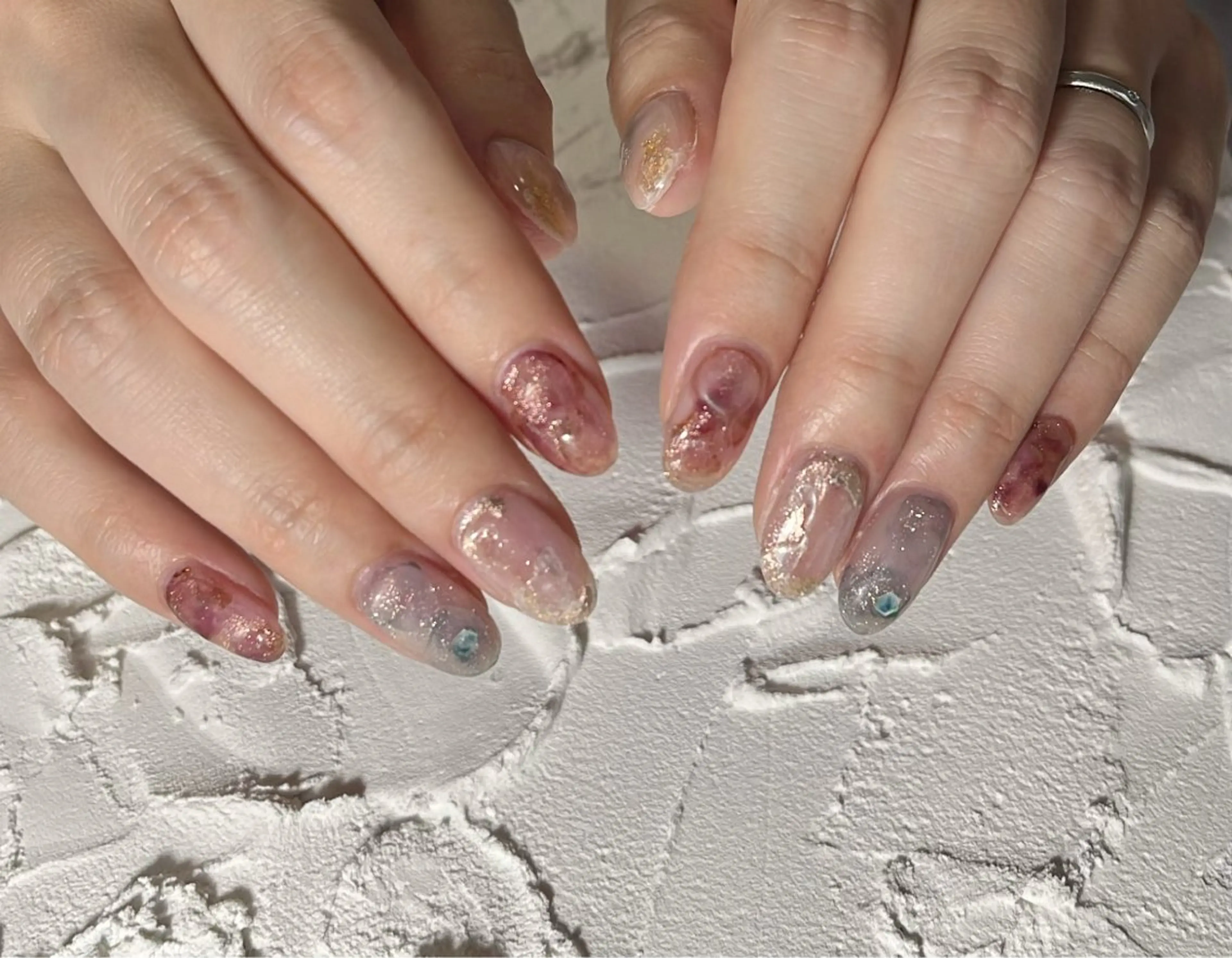 ネイル ハンドネイル Lofi nails ゆきこのネイルデザイン