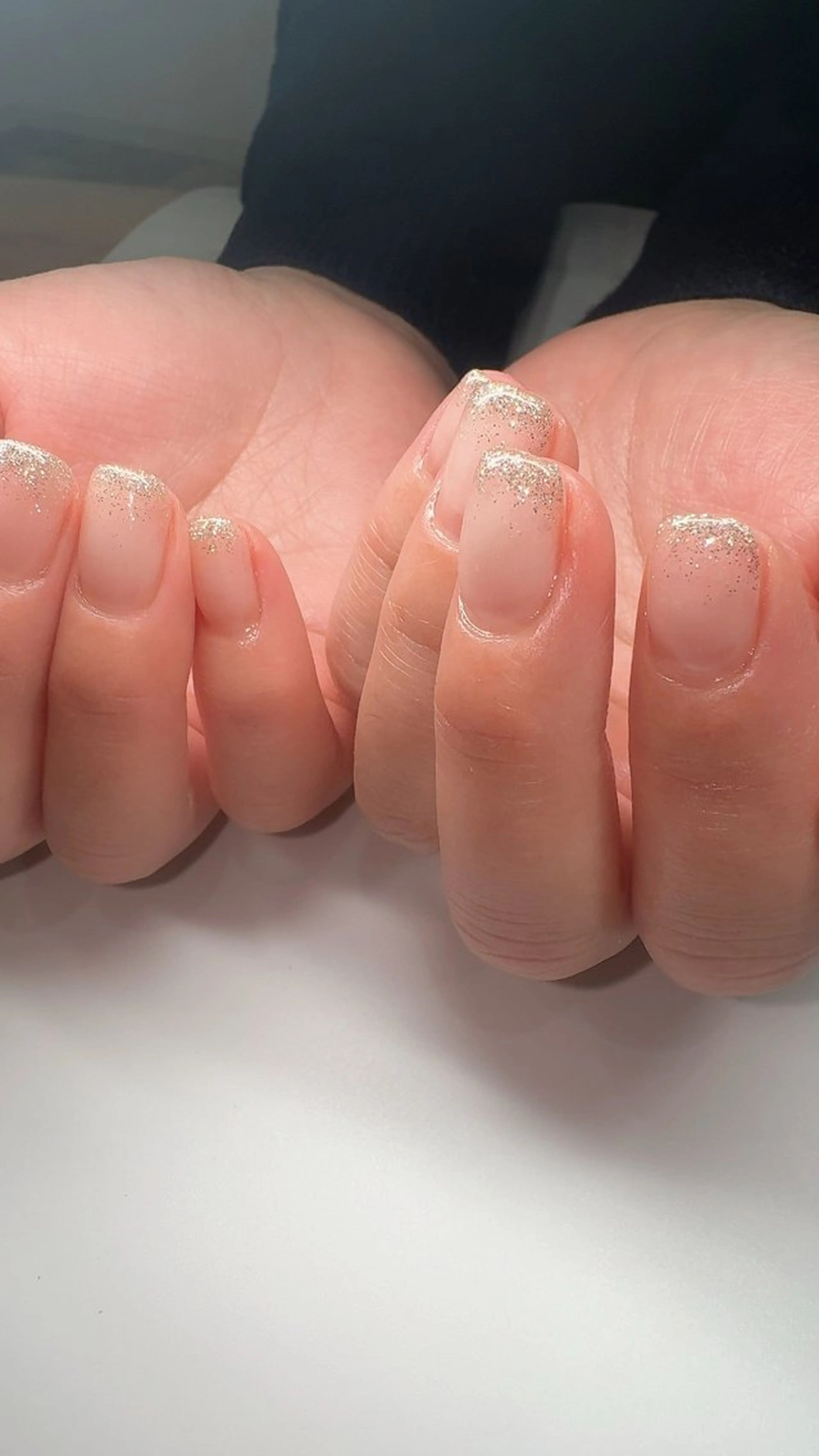 ネイル グラデーション ラメ(グリッター) ラメグラデーション nailsalon urümのネイルデザイン