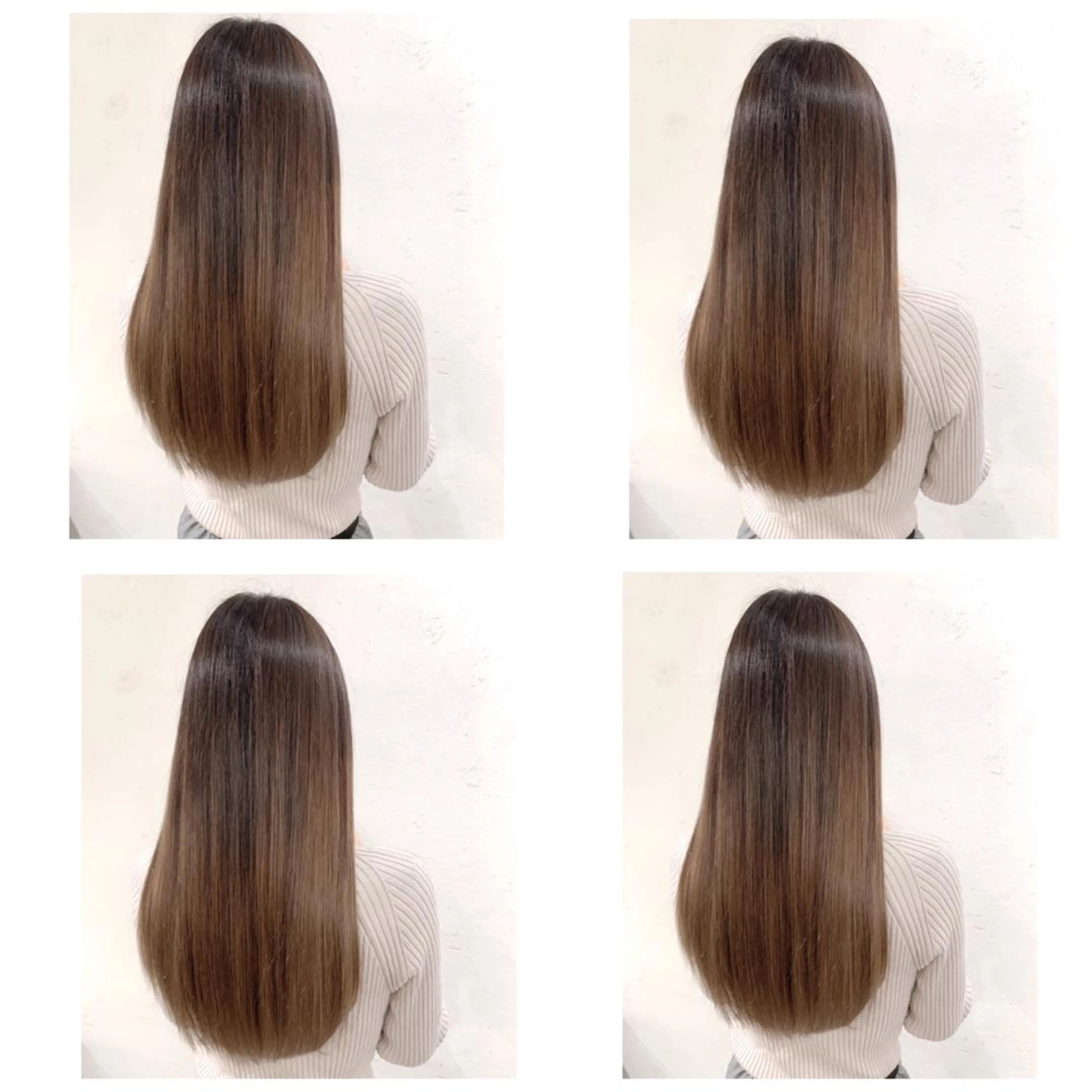 ロング カラー 京都大人女性ショート 徒歩1分/秋山のヘアスタイル